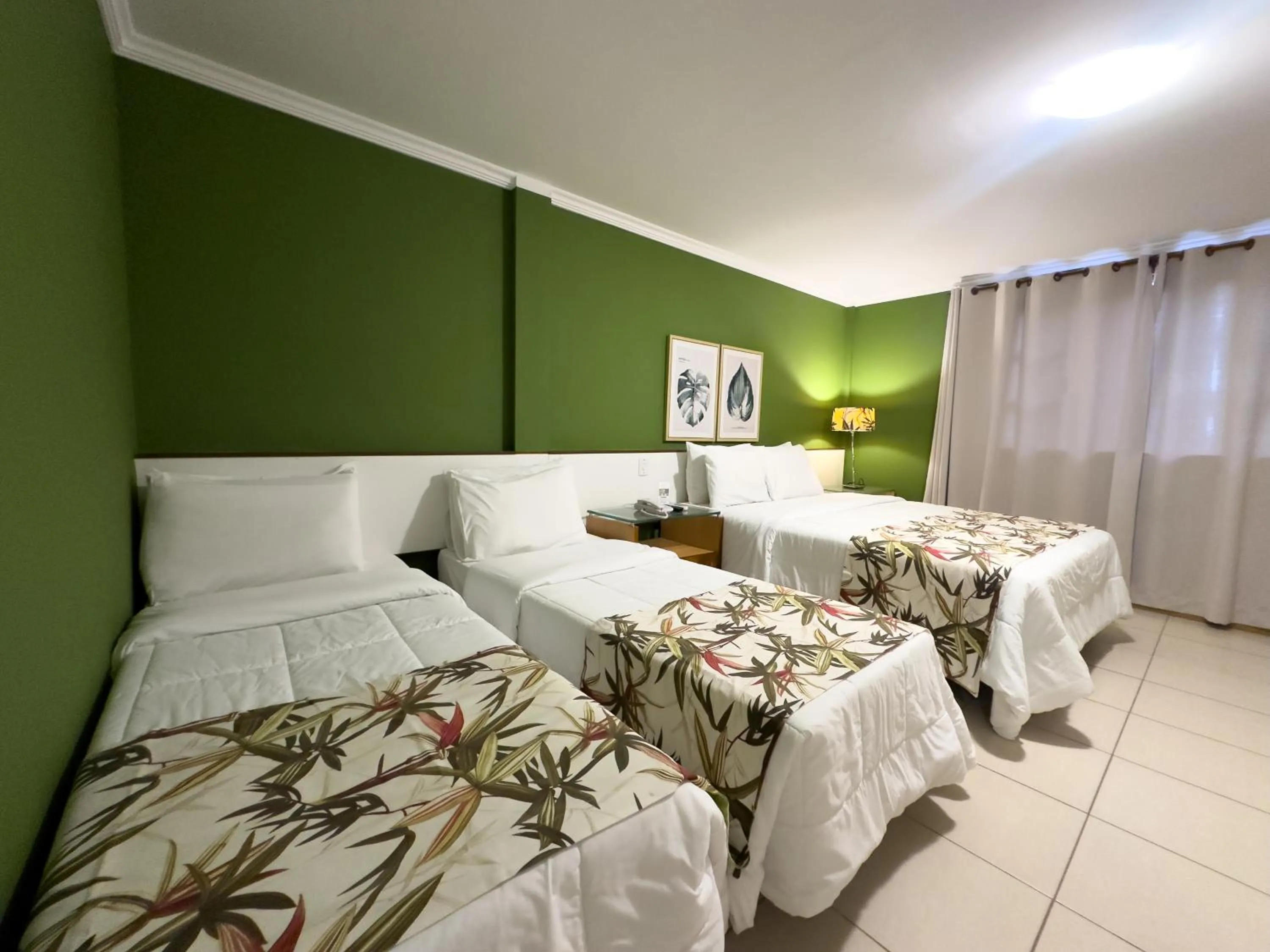 Bed in Hotel Fazenda Vilarejo All Inclusive
