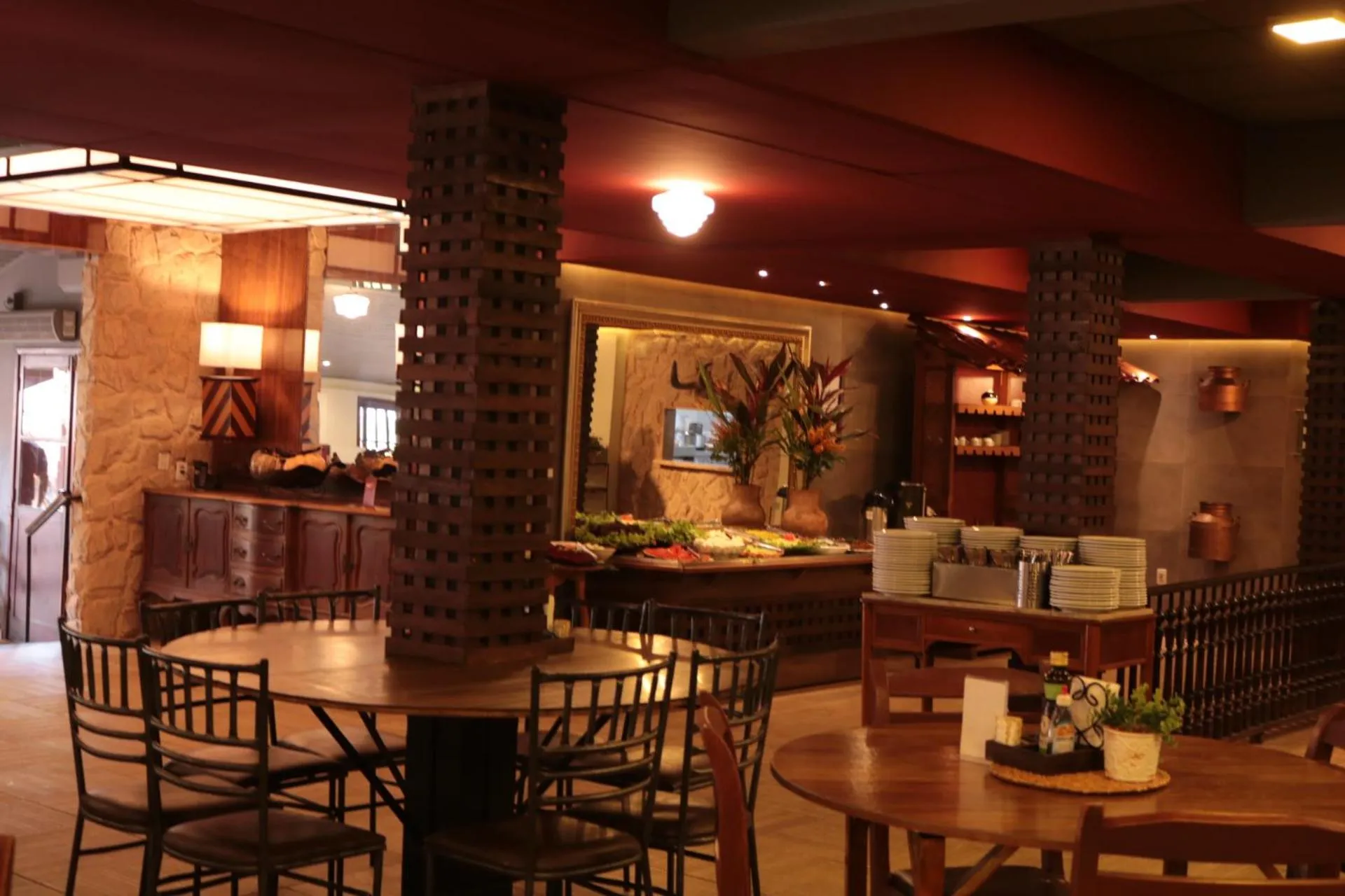 Restaurant/places to eat in Hotel Fazenda Vilarejo All Inclusive