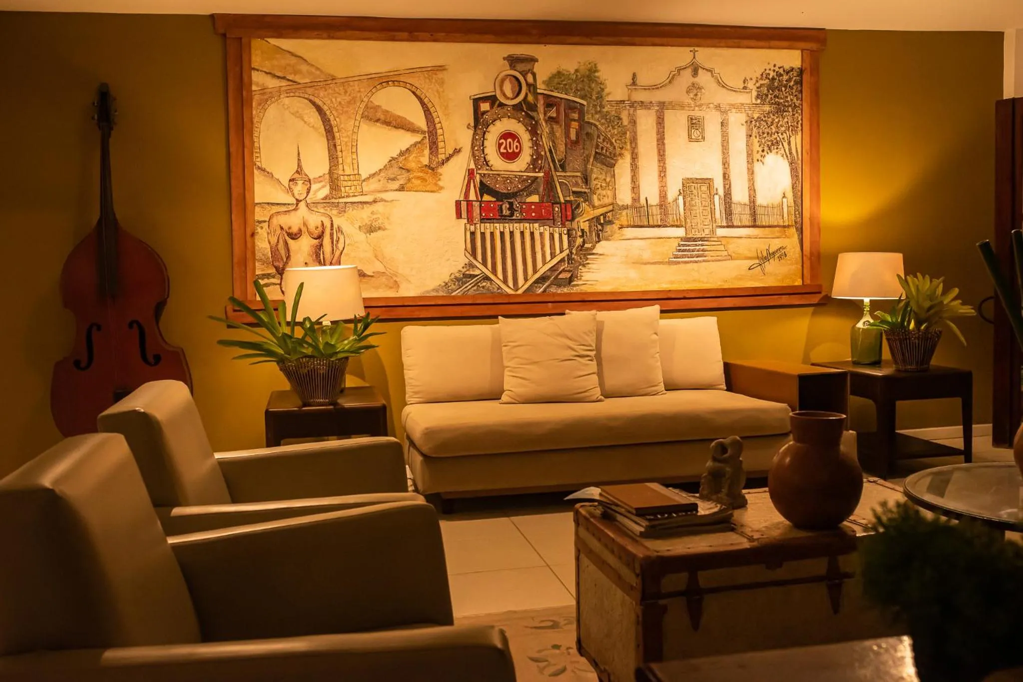 Lobby or reception in Hotel Fazenda Vilarejo All Inclusive