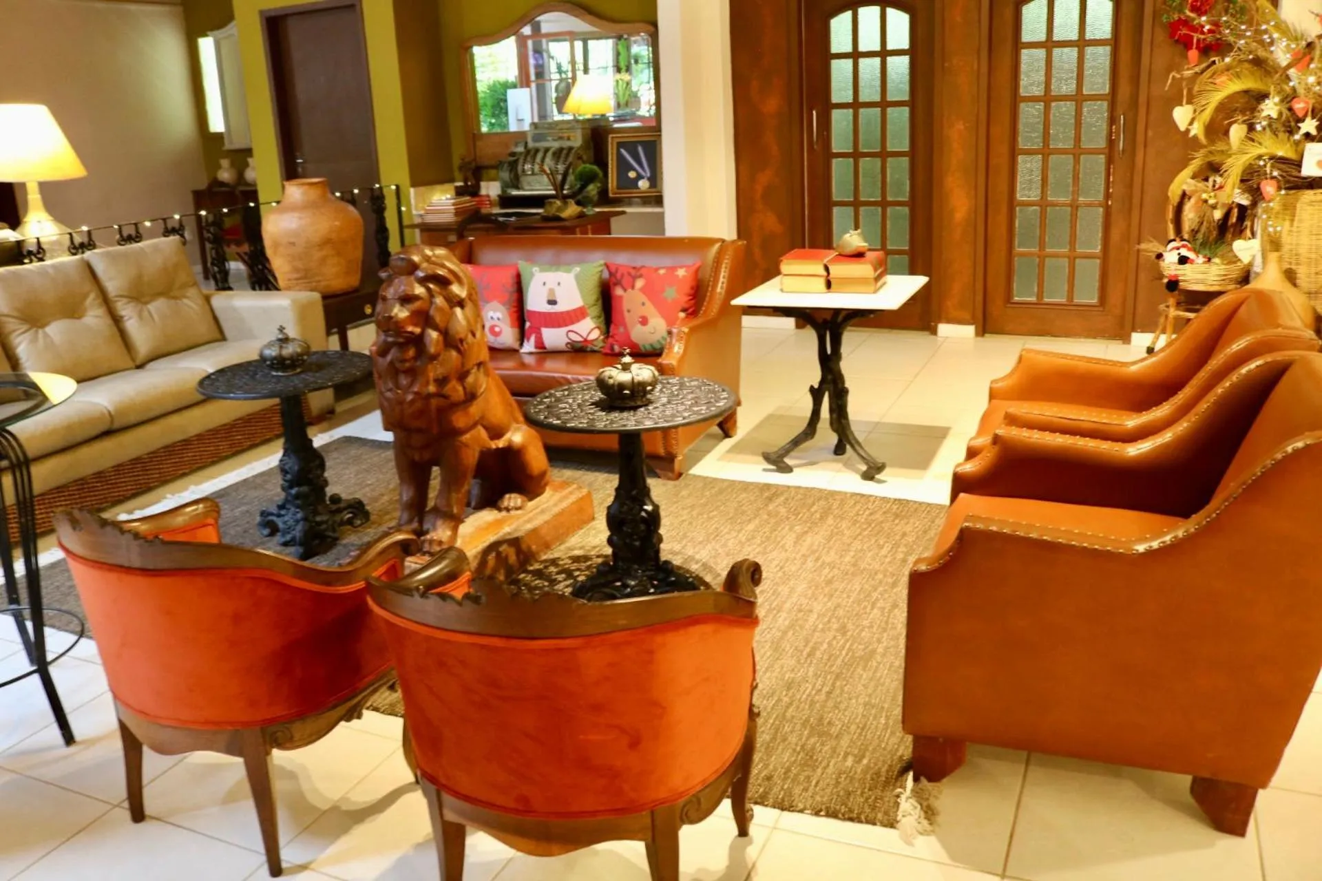 Lobby or reception in Hotel Fazenda Vilarejo All Inclusive