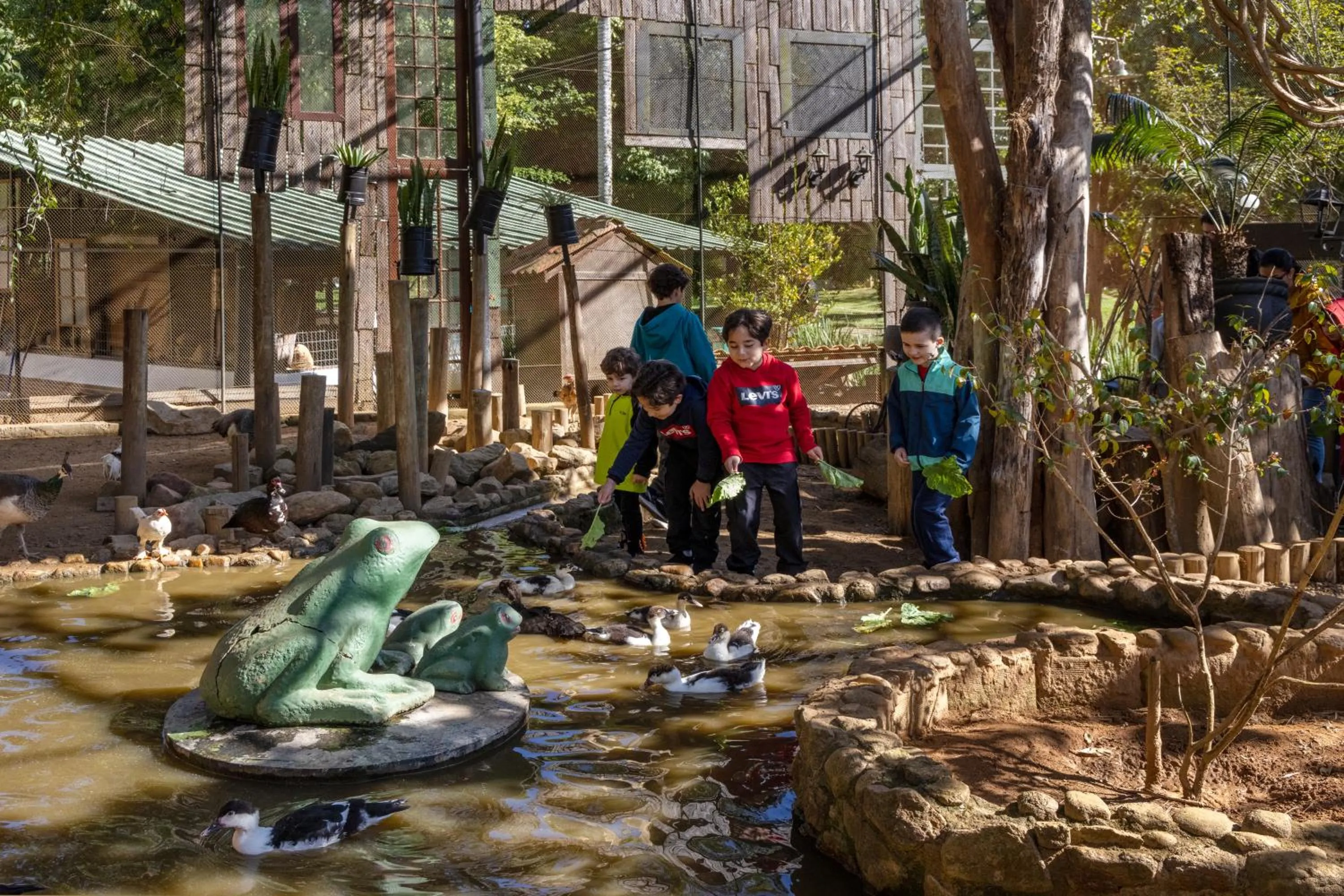 Spring in Hotel Fazenda Vilarejo All Inclusive