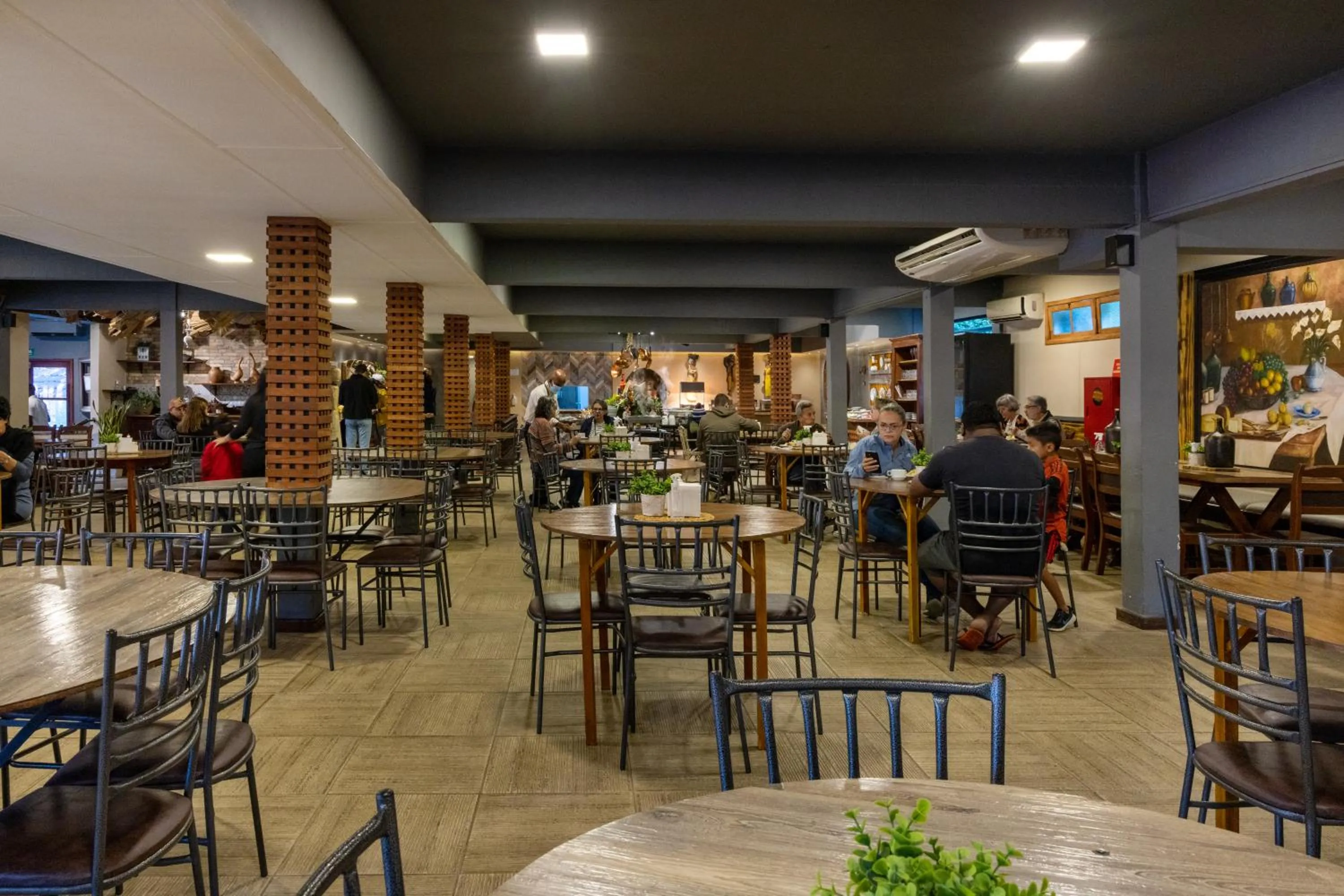 Restaurant/places to eat in Hotel Fazenda Vilarejo All Inclusive