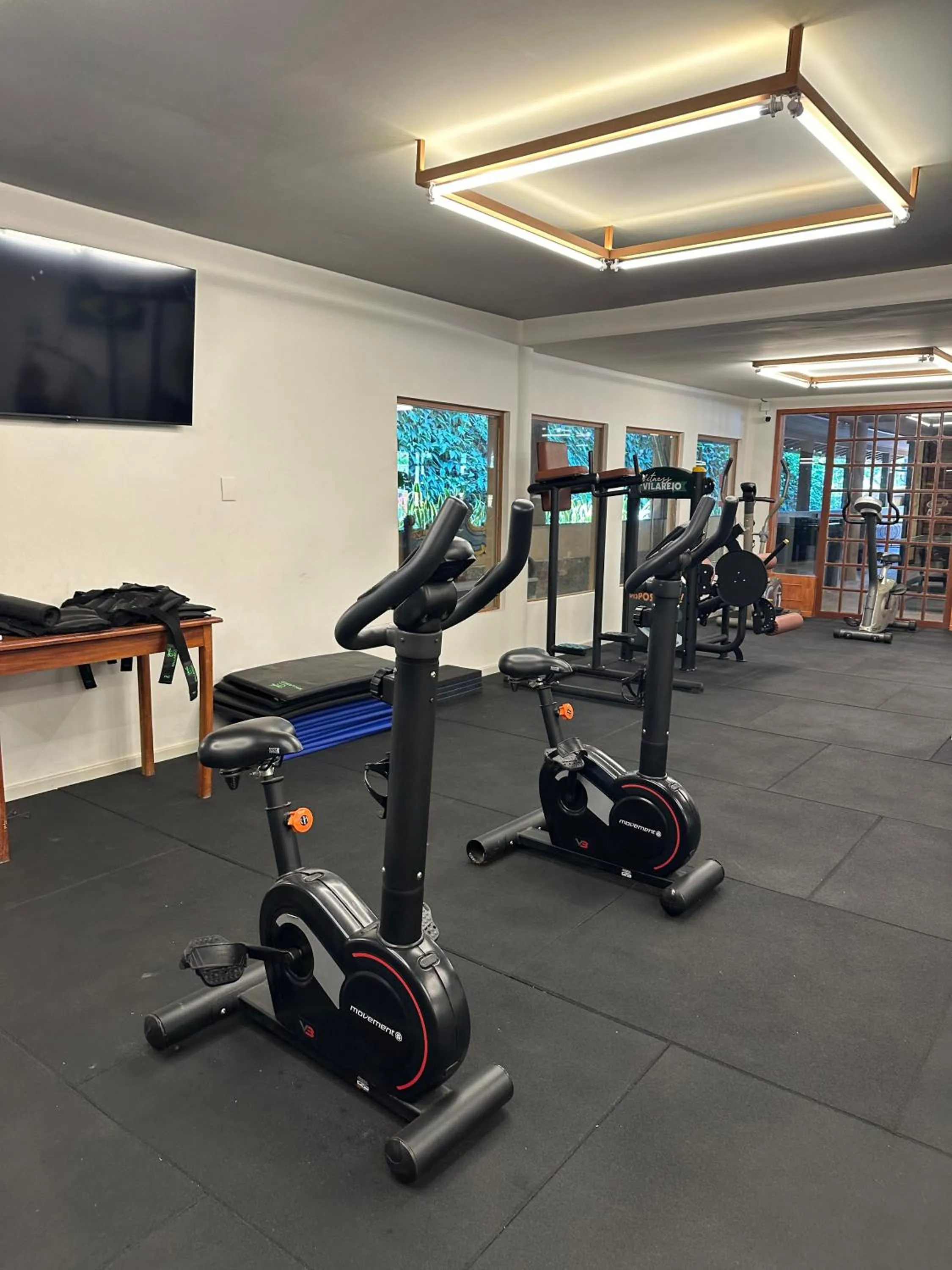 Fitness centre/facilities in Hotel Fazenda Vilarejo All Inclusive