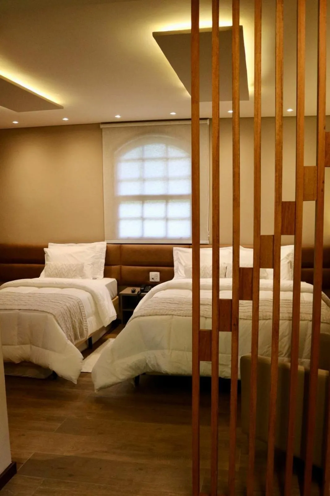 Bed in Hotel Fazenda Vilarejo All Inclusive