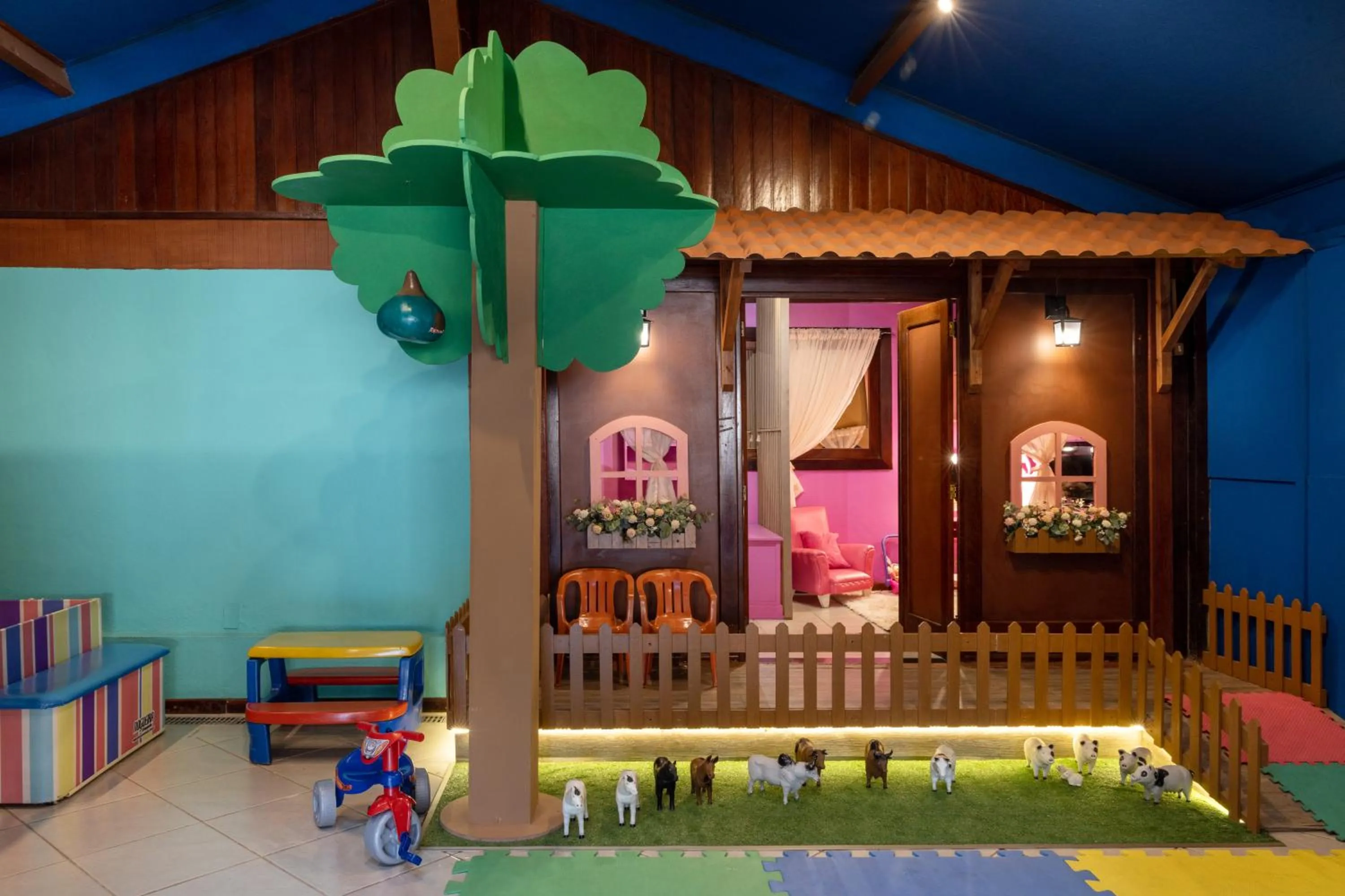 Children play ground in Hotel Fazenda Vilarejo All Inclusive