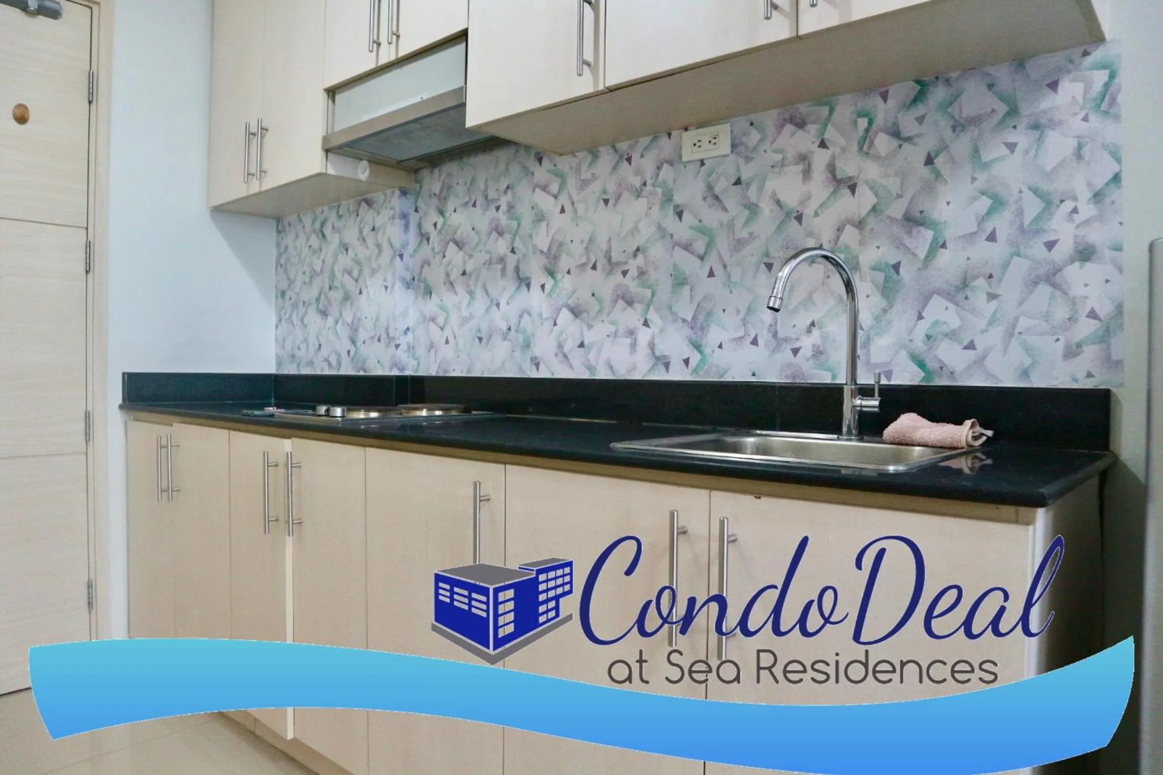 Kitchen or kitchenette in CondoDeal at Sea Residences