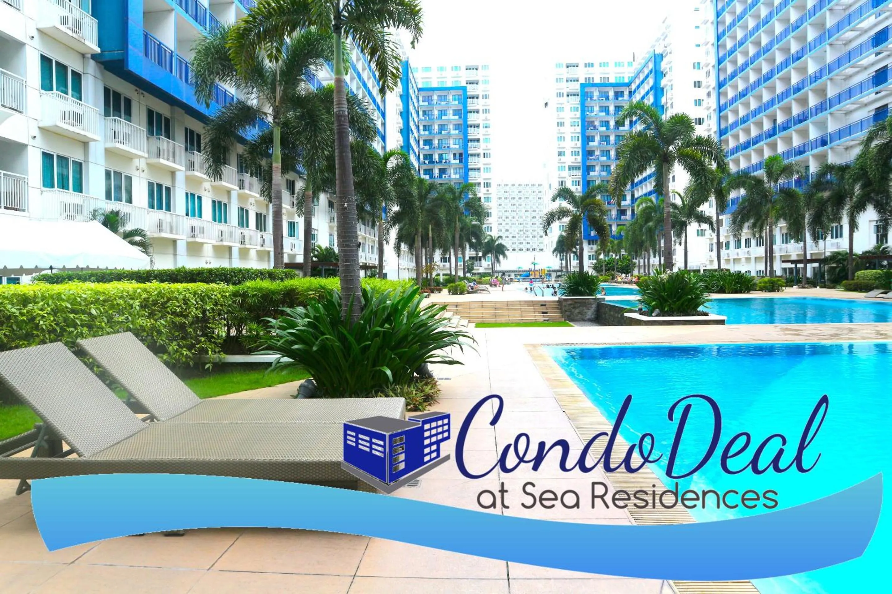 Swimming pool in CondoDeal at Sea Residences
