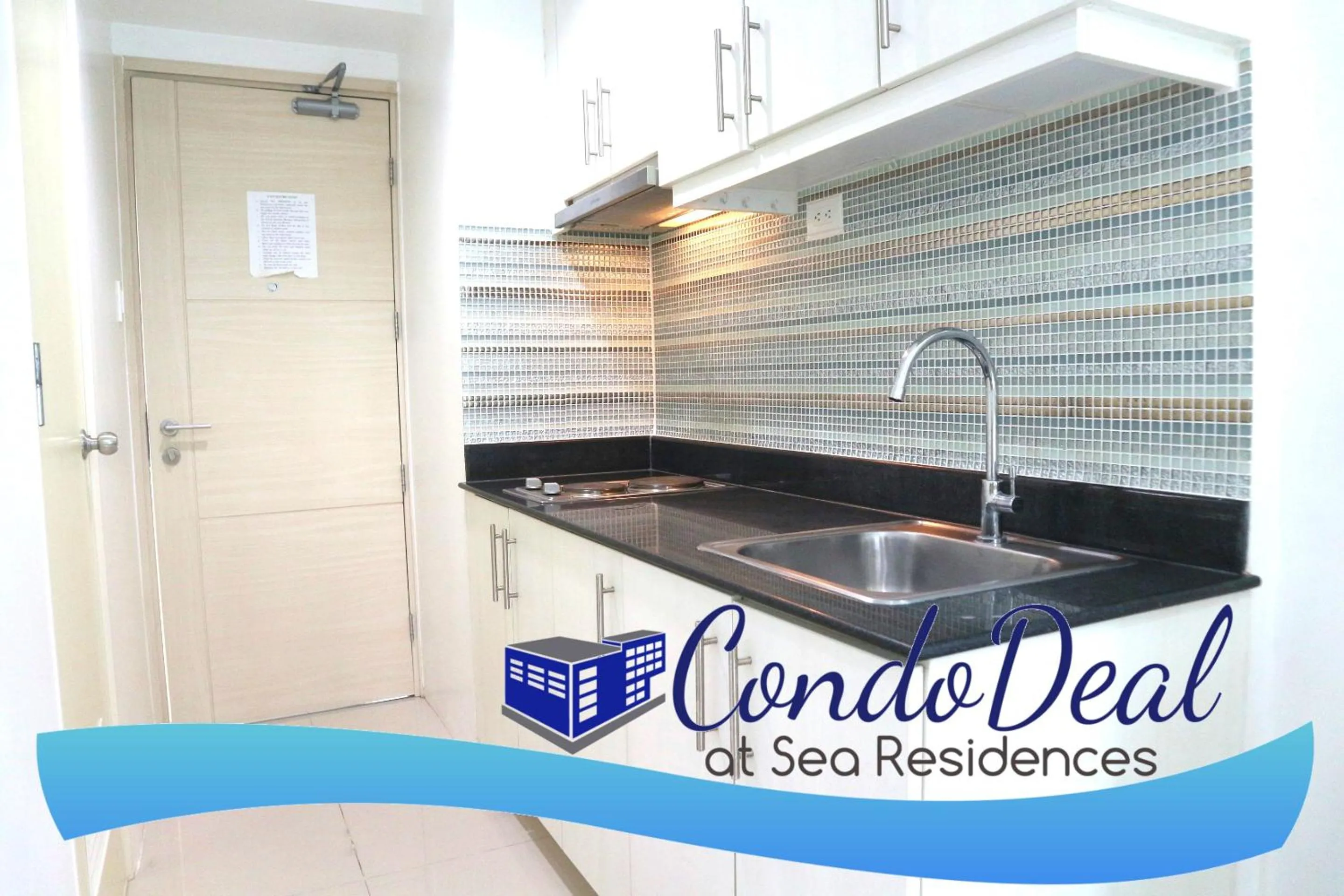 Kitchen or kitchenette in CondoDeal at Sea Residences