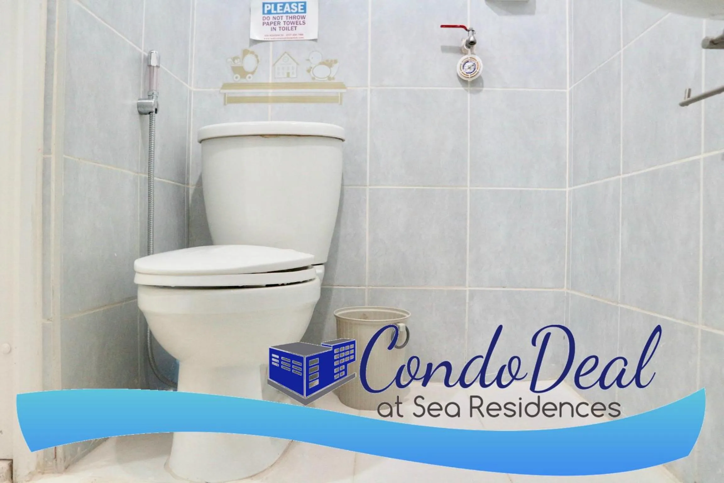 Bathroom in CondoDeal at Sea Residences