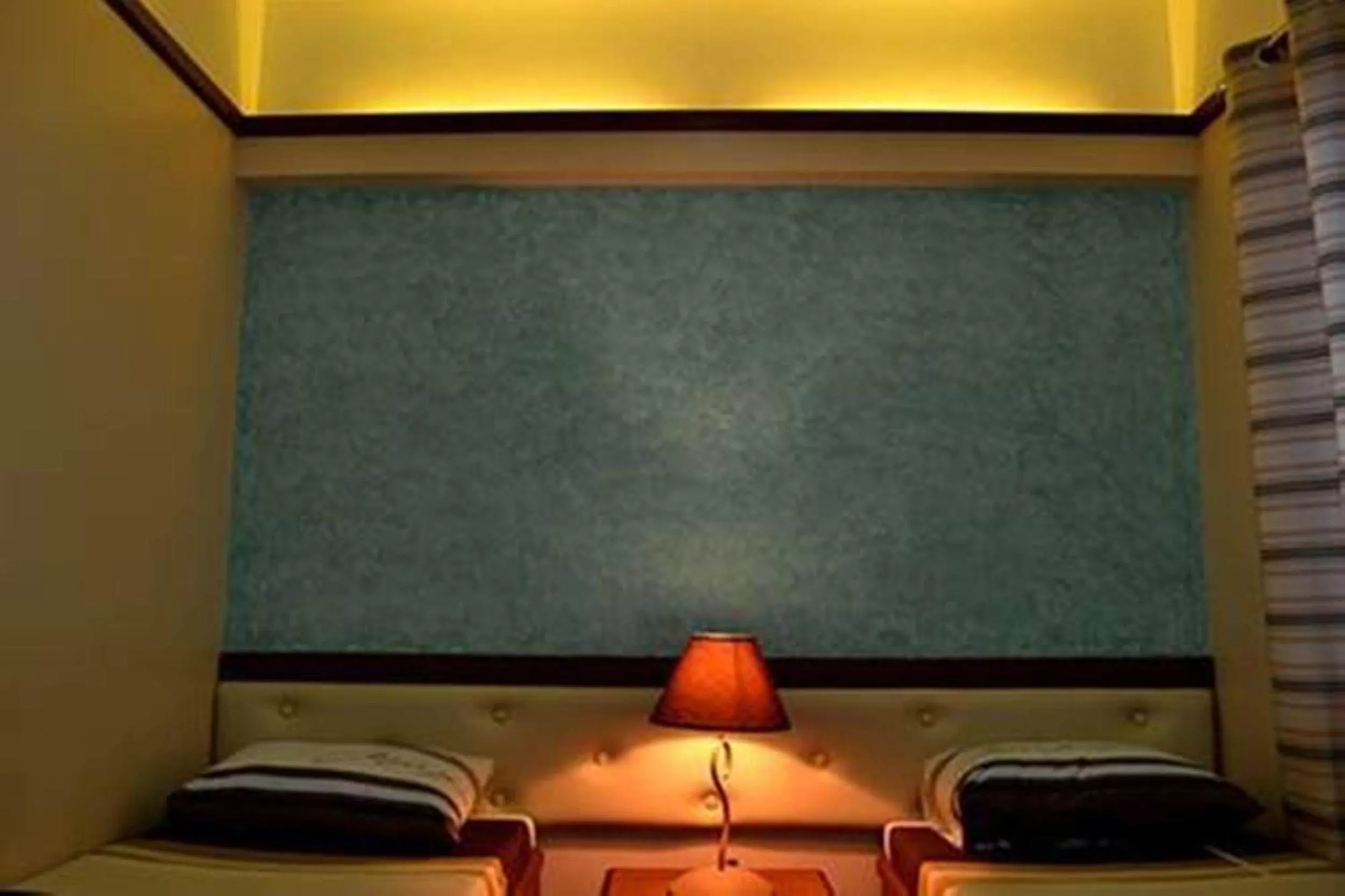 Bed in Julieta's Pension House