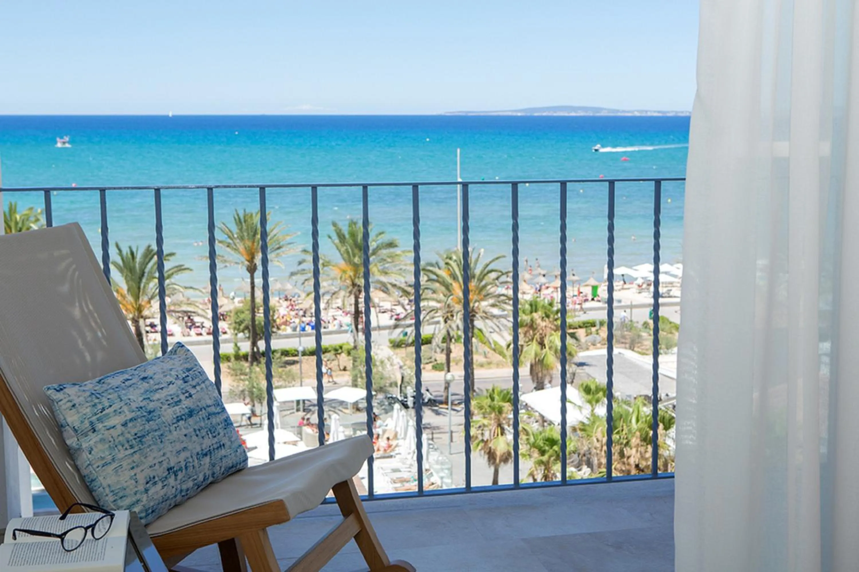 Balcony/Terrace in Myseahouse Flamingo - Adults Only 4* Sup
