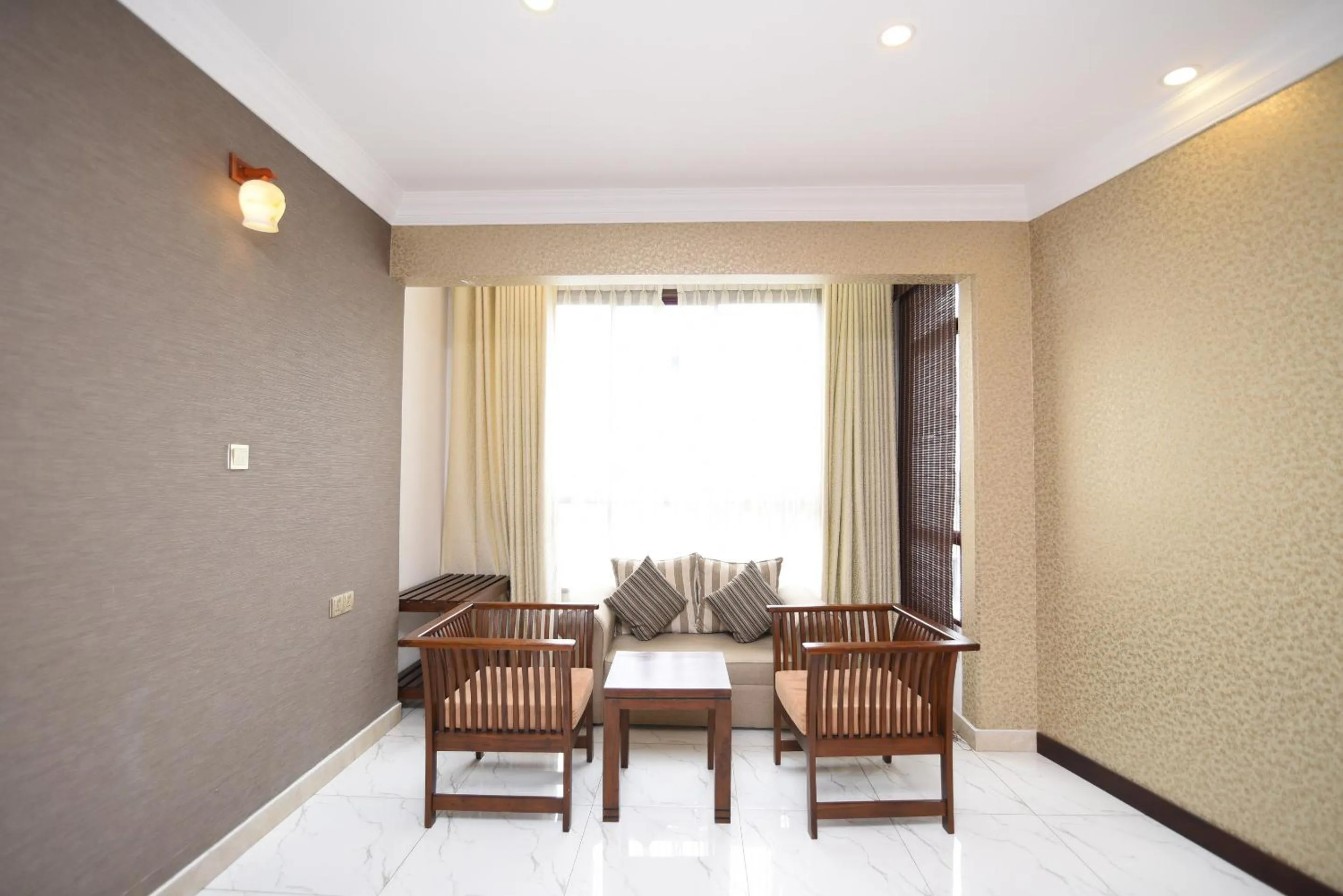 Living room in Galaxy City Hotel