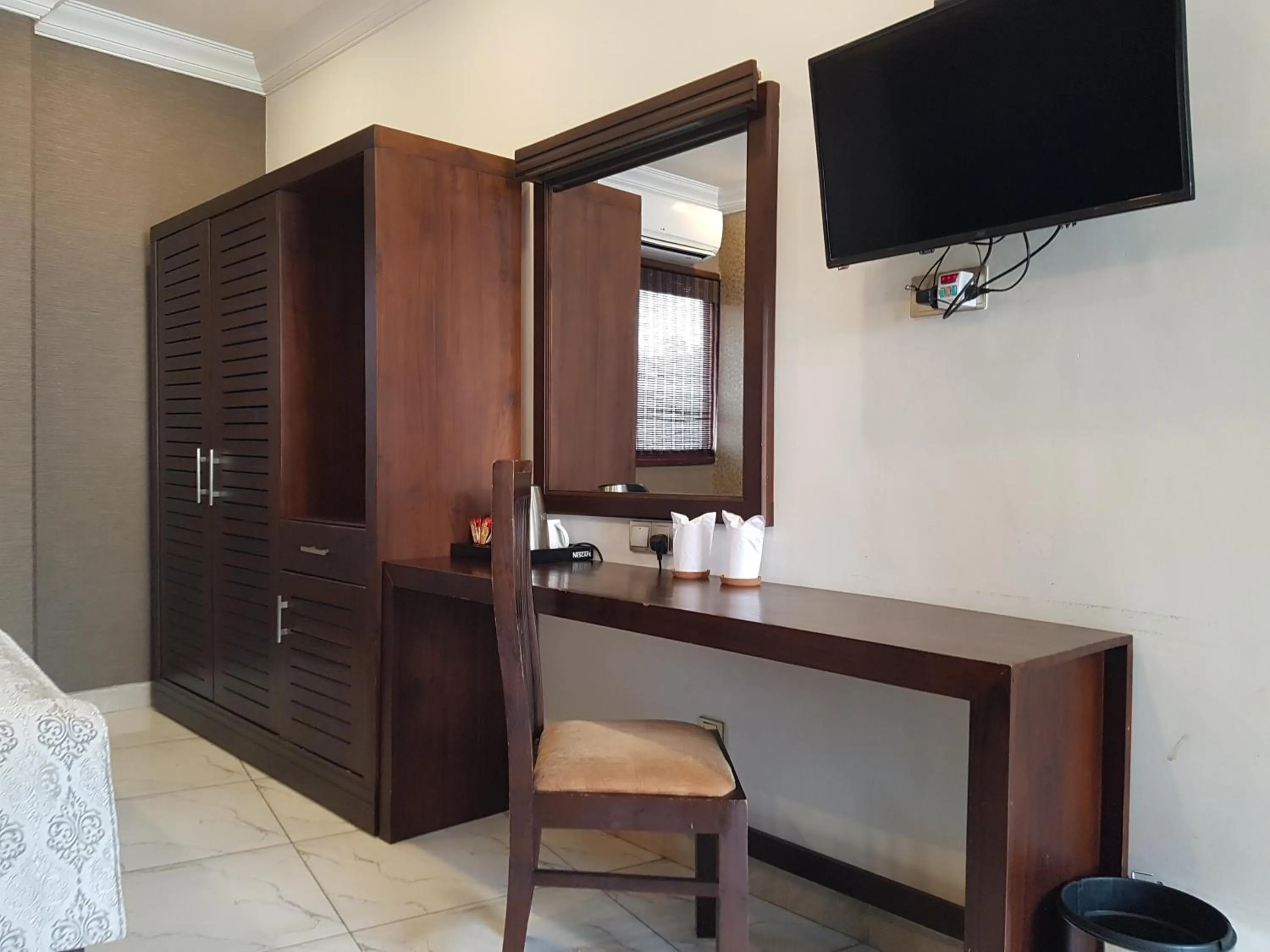 Bed in Galaxy City Hotel