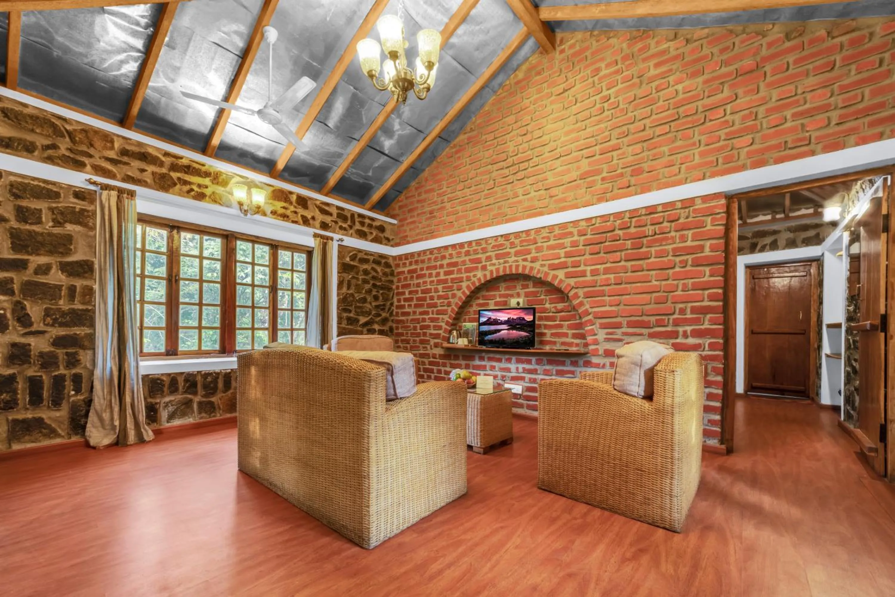 TV and multimedia in Zacs Valley Resort & Wellness Retreat Kodaikanal