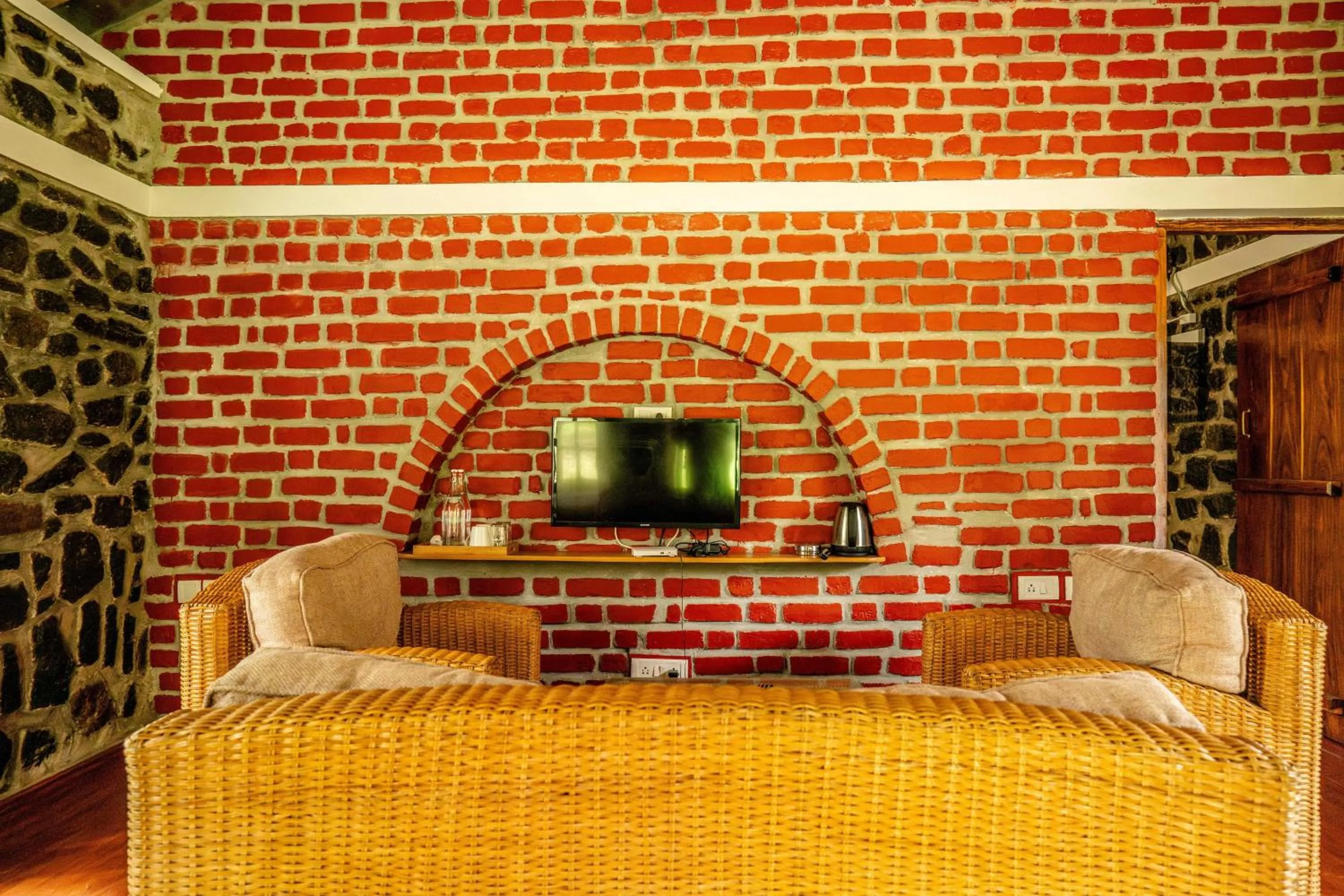 Seating area in Zacs Valley Resort & Wellness Retreat Kodaikanal