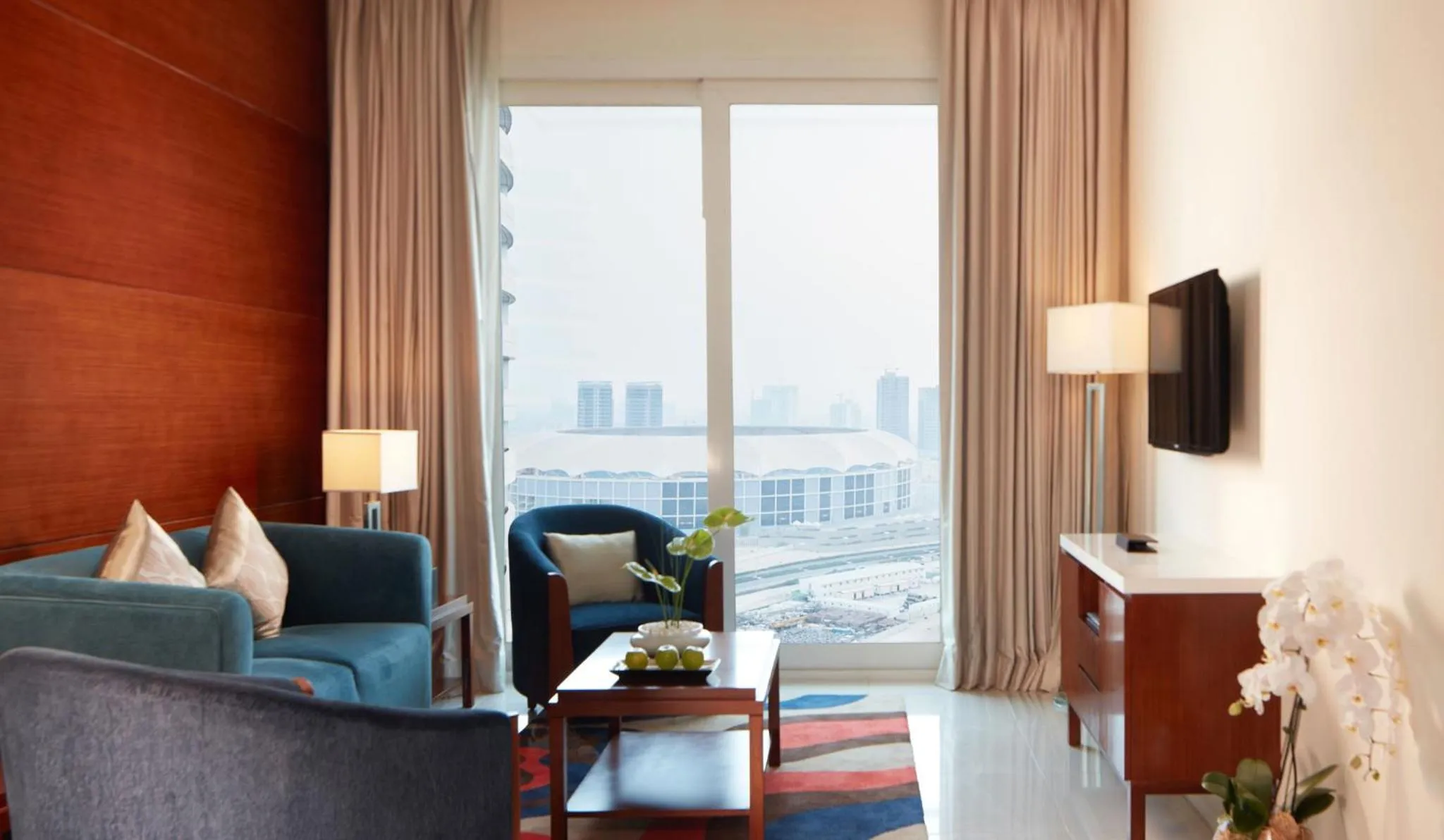 Living room in Treppan Hotel & Suites By Fakhruddin