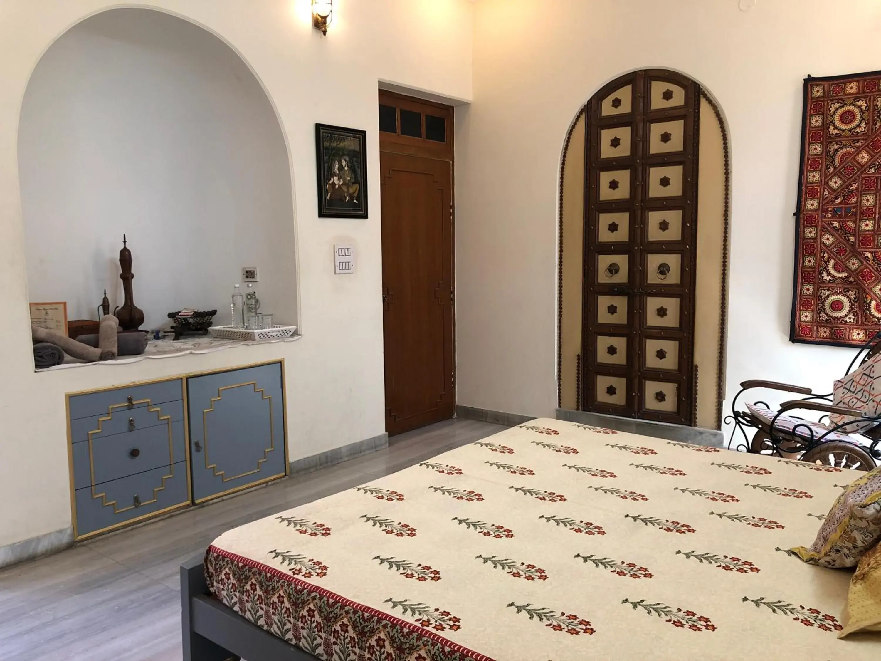 Double Room with Terrace in Kalpana Yoga Homestay Double Room with Terrace in Kalpana Yoga Homestay