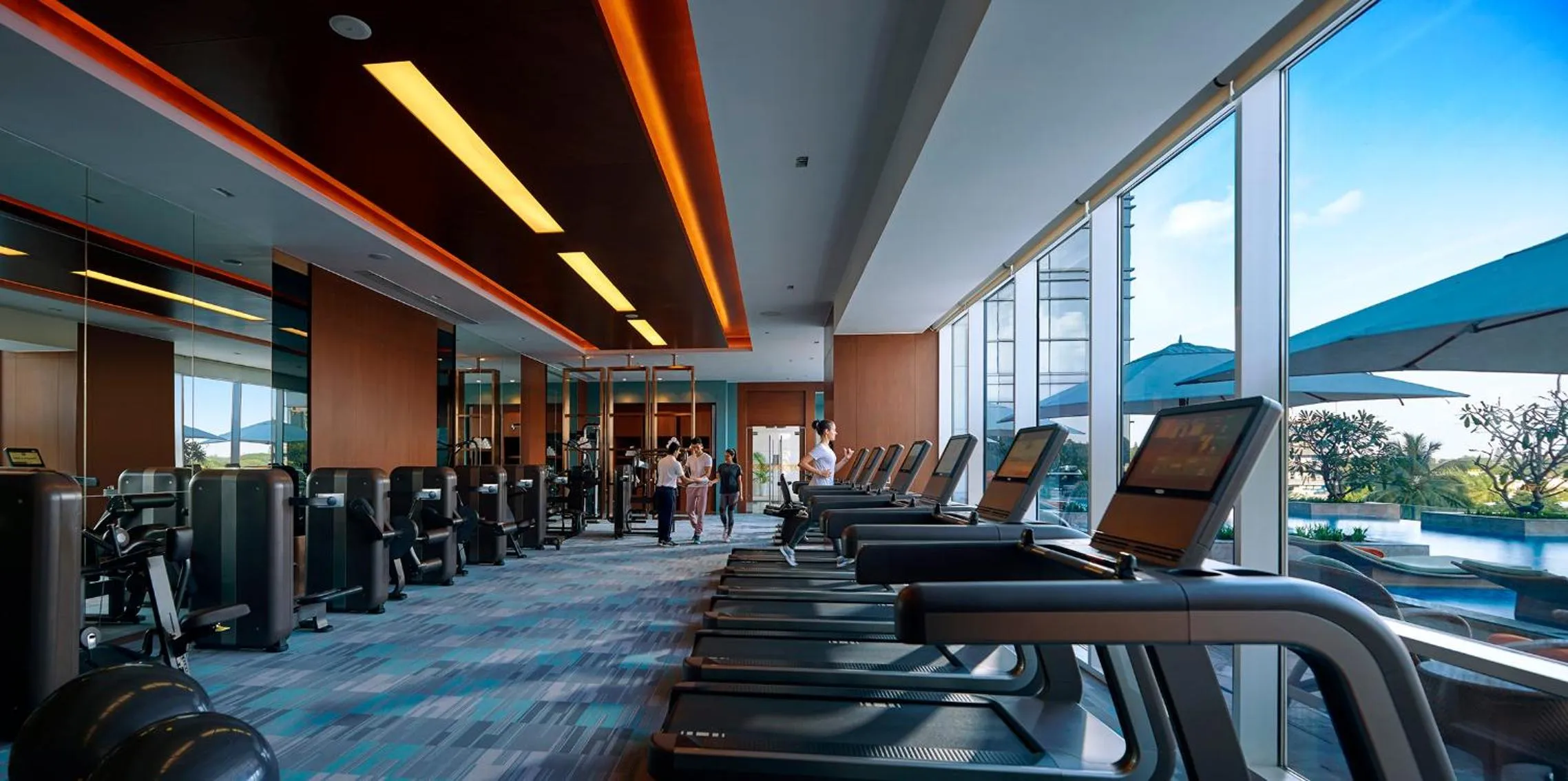 Fitness centre/facilities in Shangri-La Bengaluru