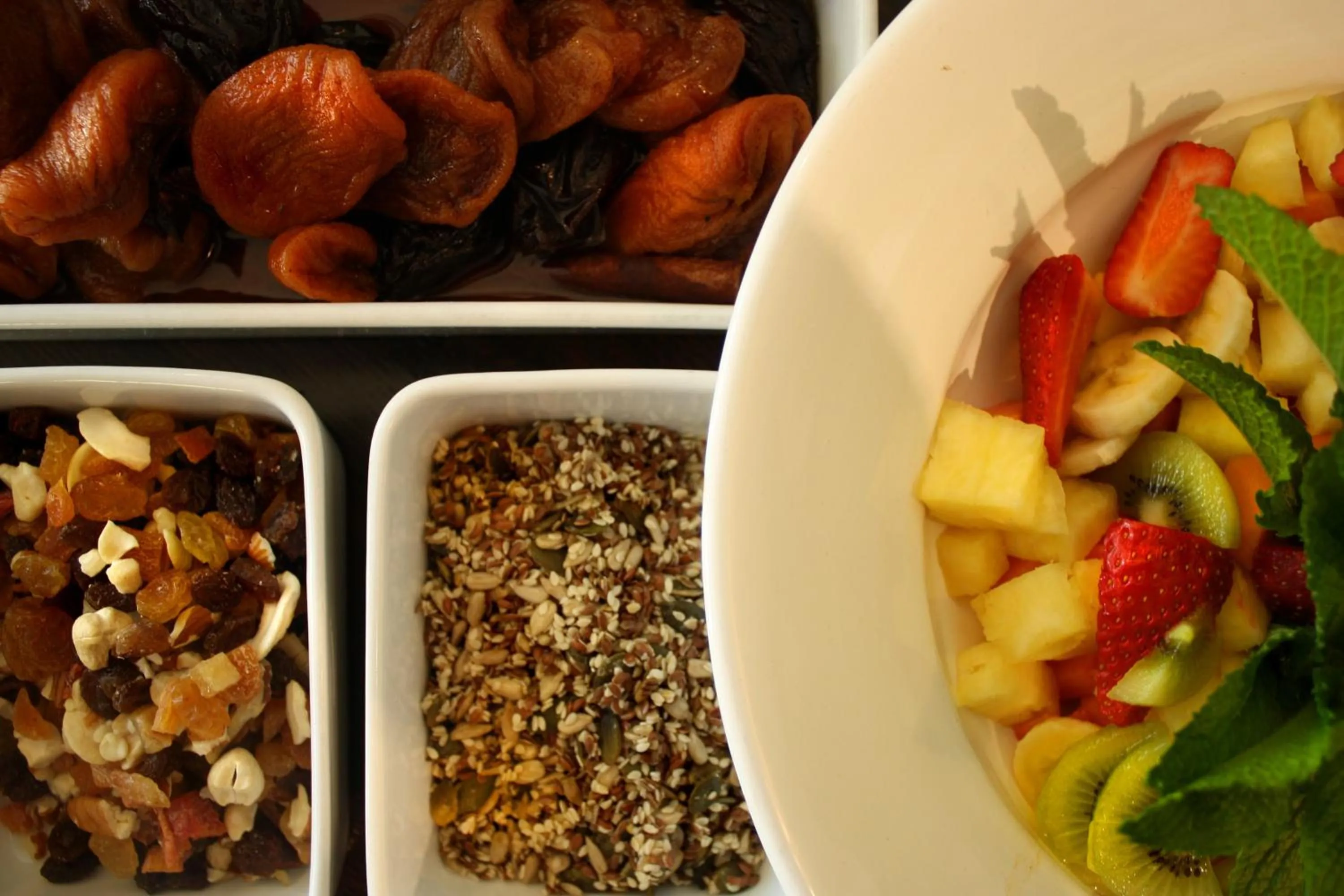 Continental breakfast in Lemon & Lime Guesthouse