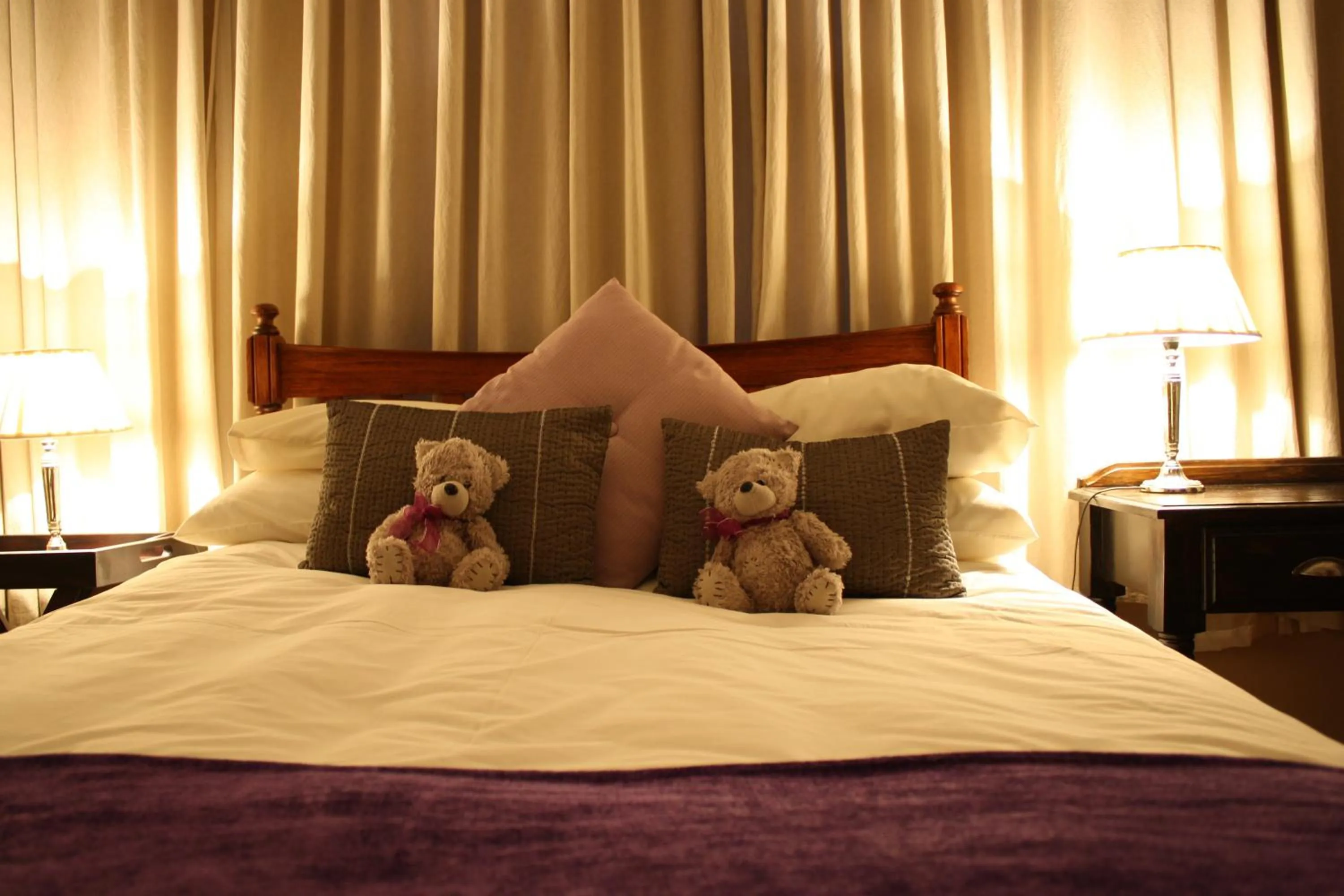 Bed in Lemon & Lime Guesthouse