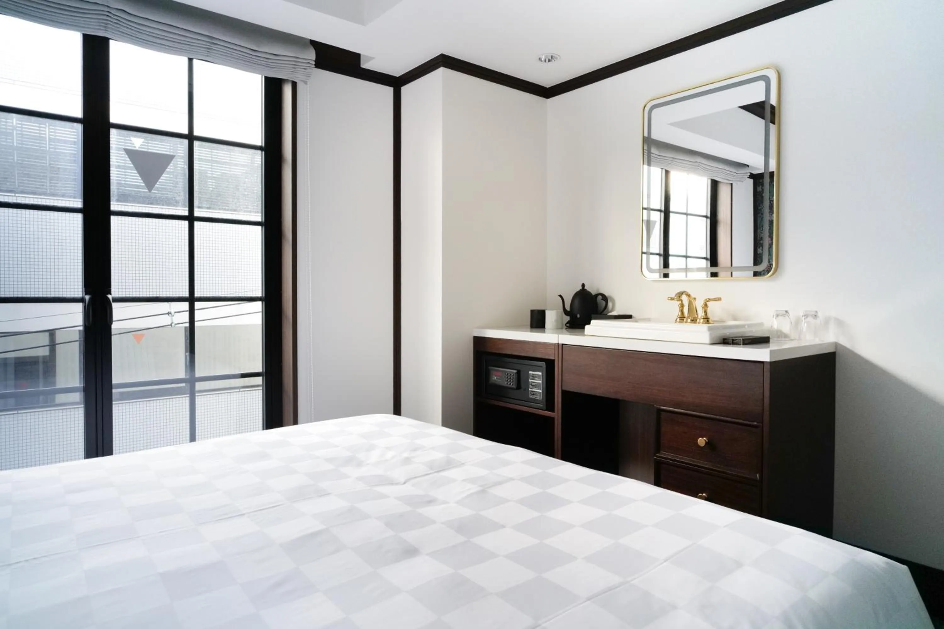 Bedroom, Bed in KIORI Exec Muromachi