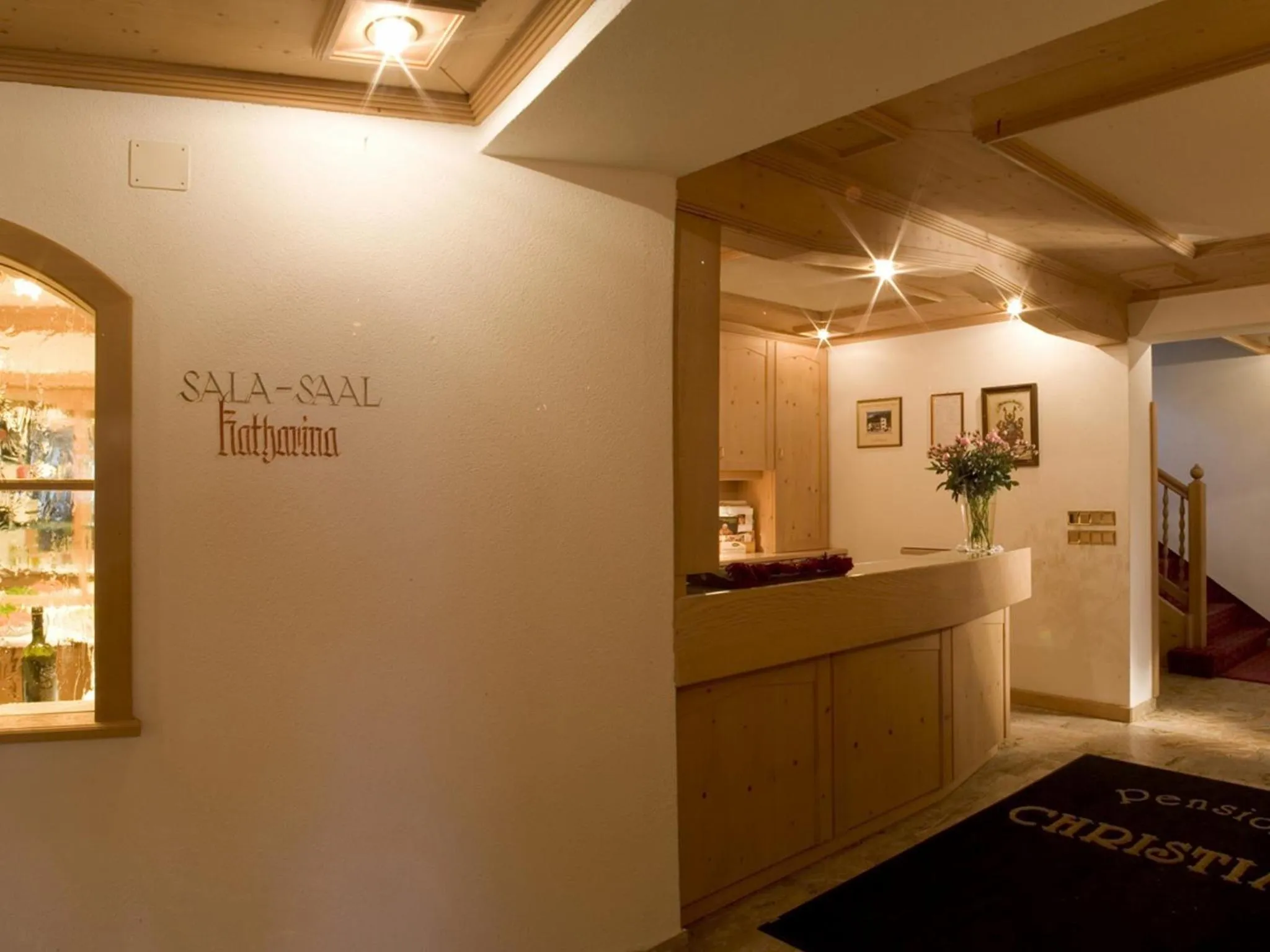 Lobby or reception in Hotel Christian