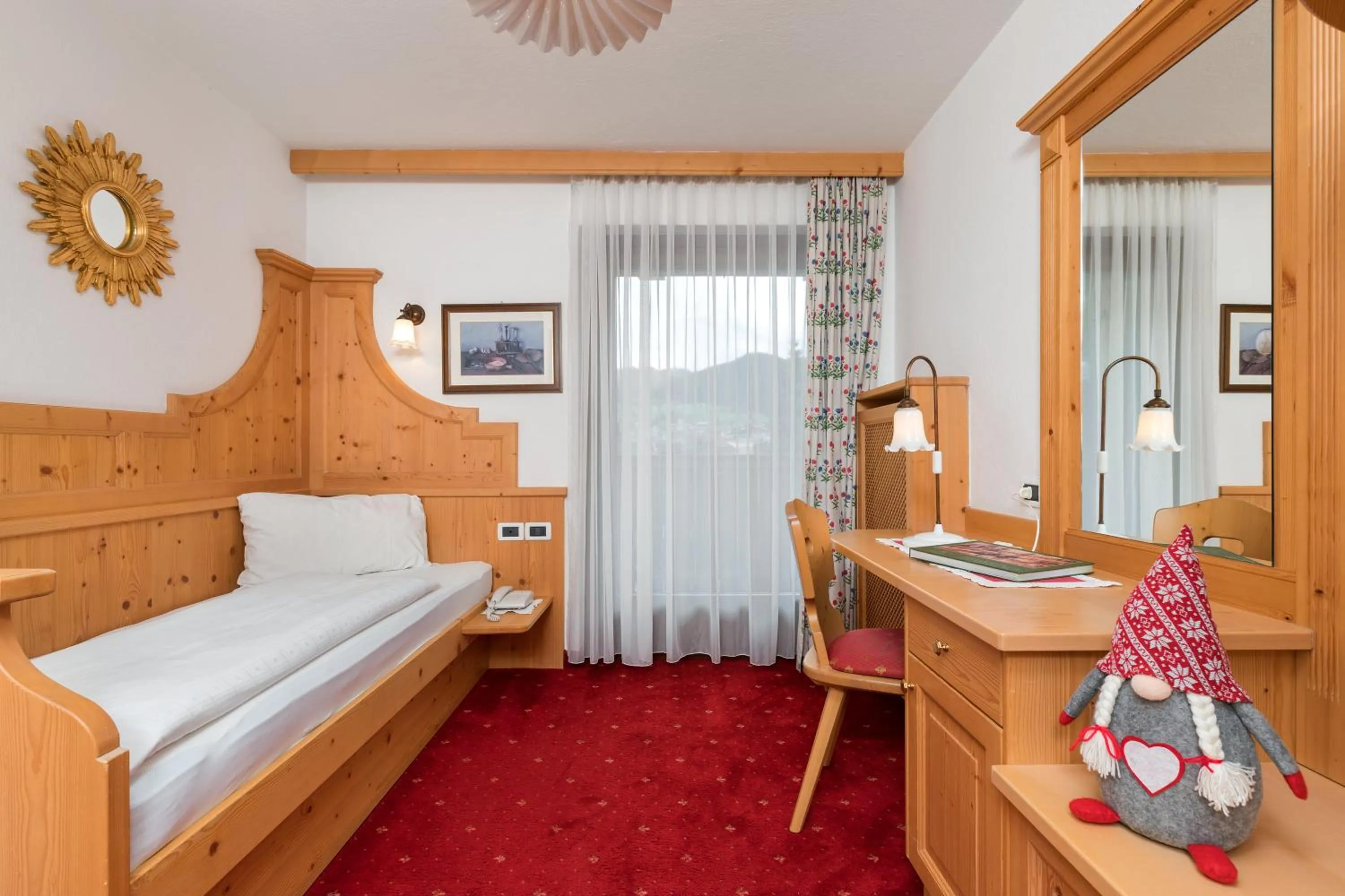 Bed in Hotel Christian