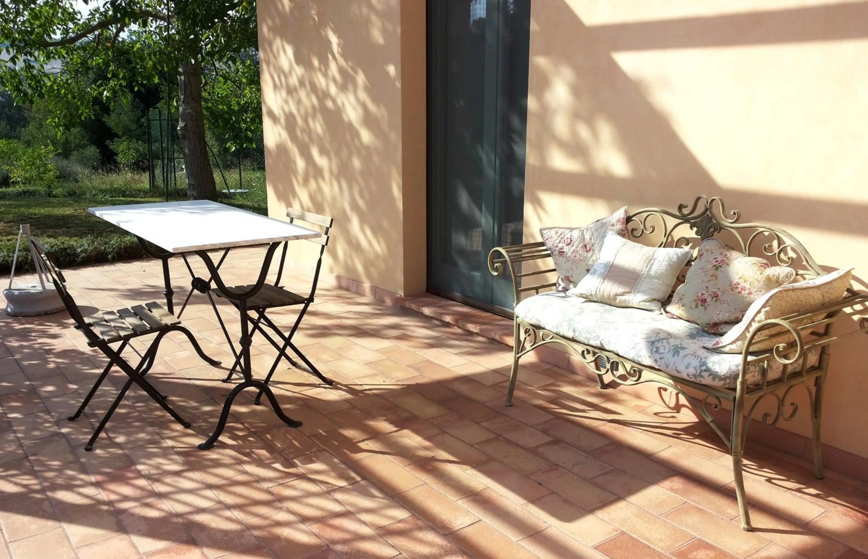 Patio in B&B Antegiano