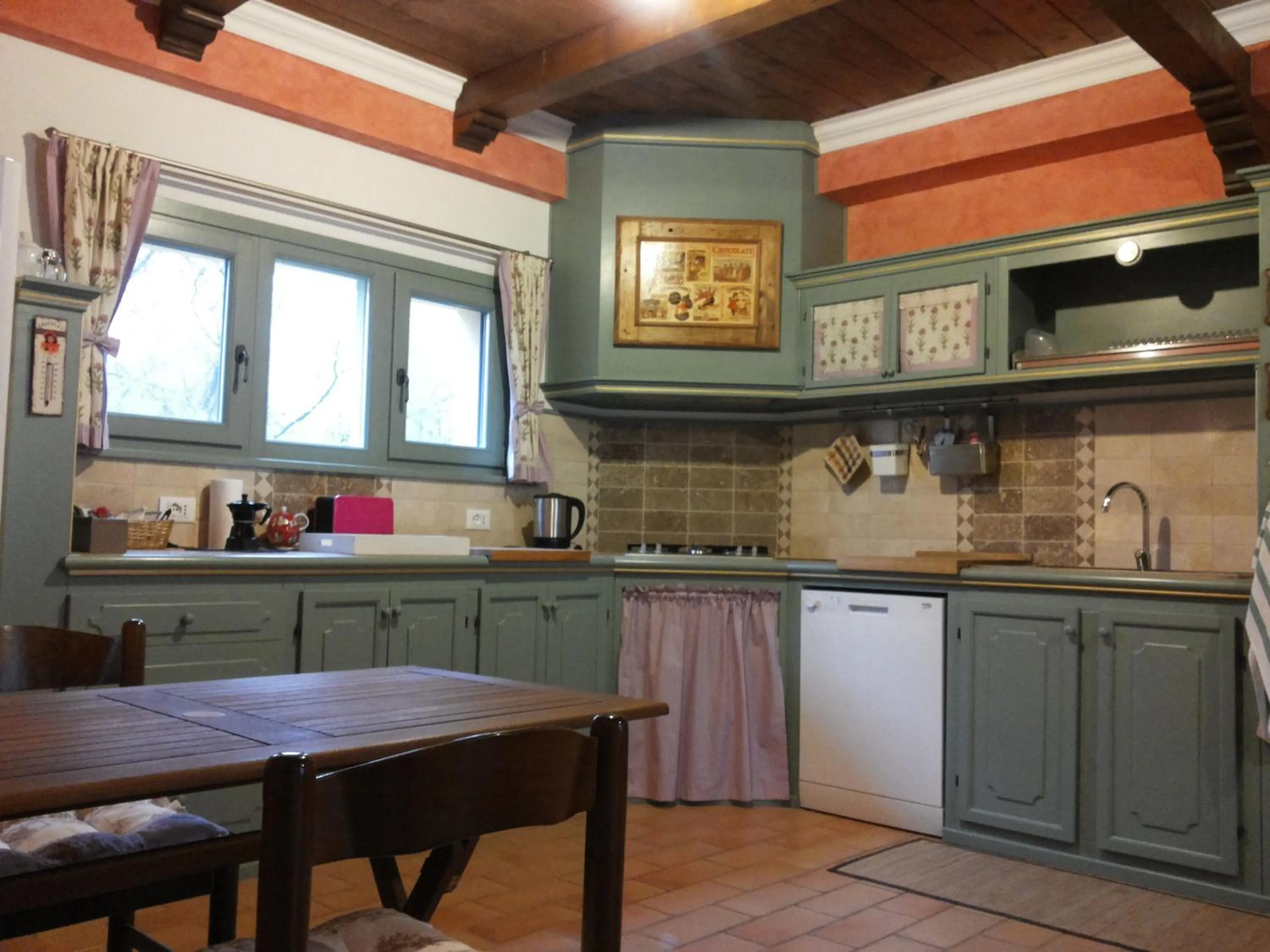 Kitchen or kitchenette in B&B Antegiano