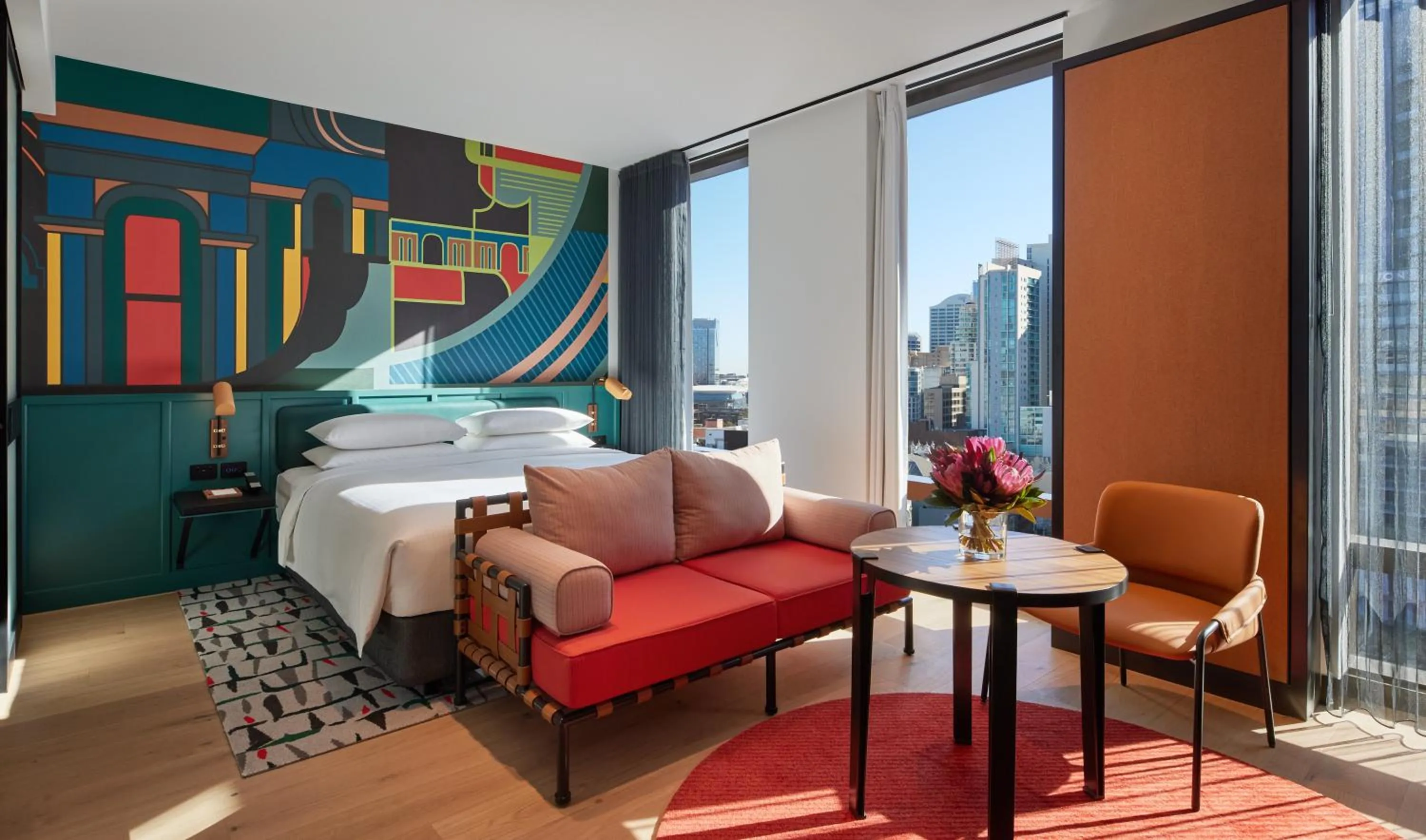 Bedroom, Bed in Caption By Hyatt Central Sydney