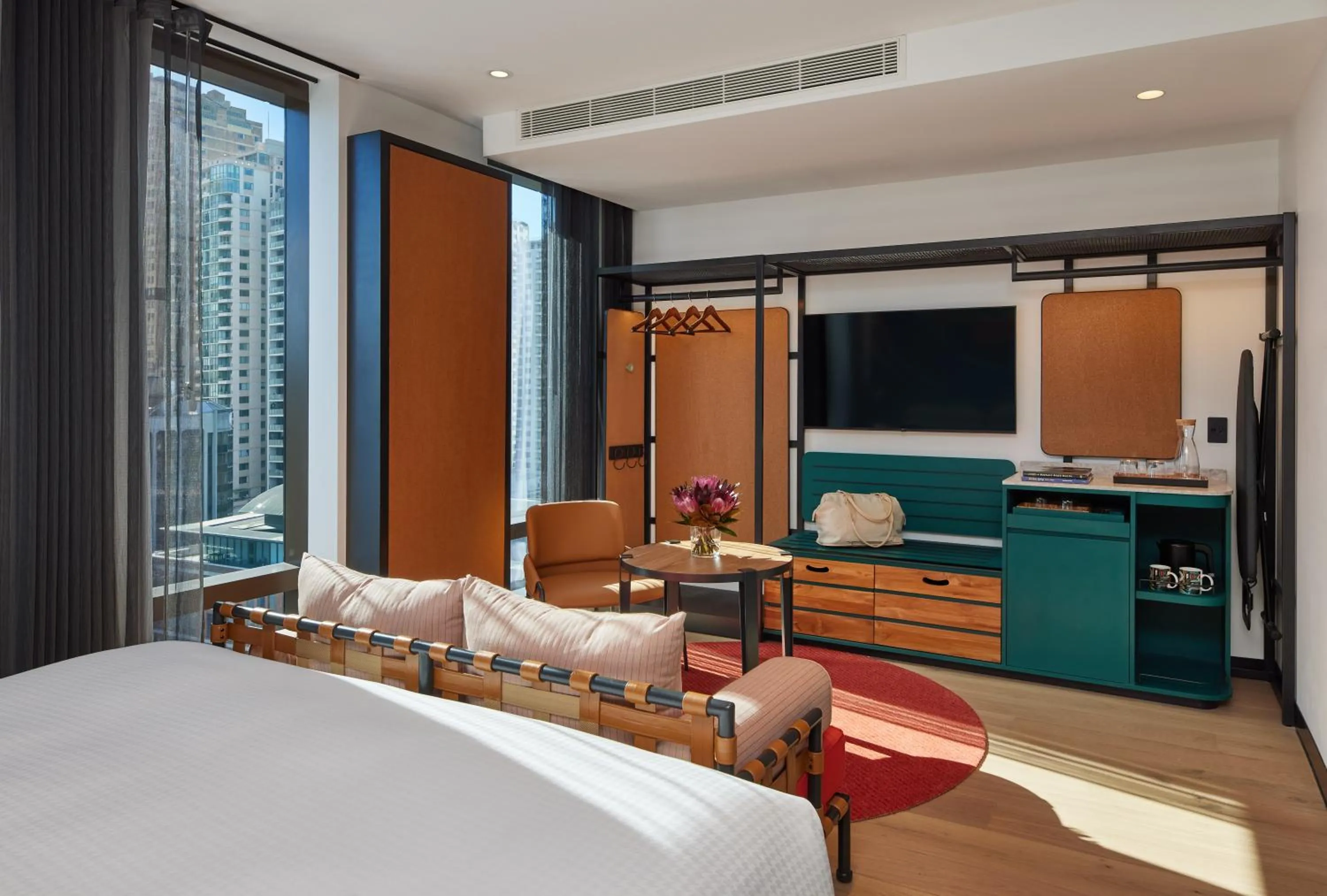 Bedroom, Bed in Caption By Hyatt Central Sydney