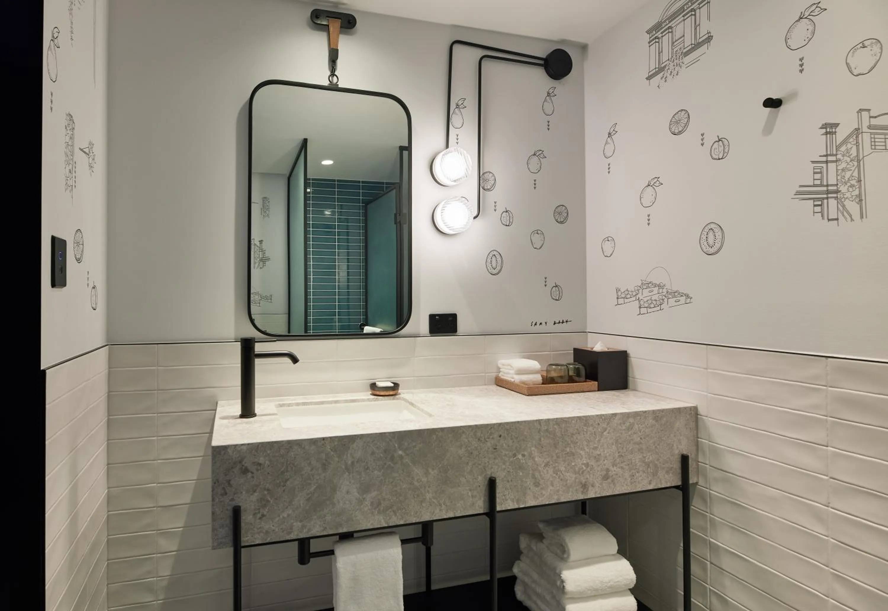 Bathroom in Caption By Hyatt Central Sydney