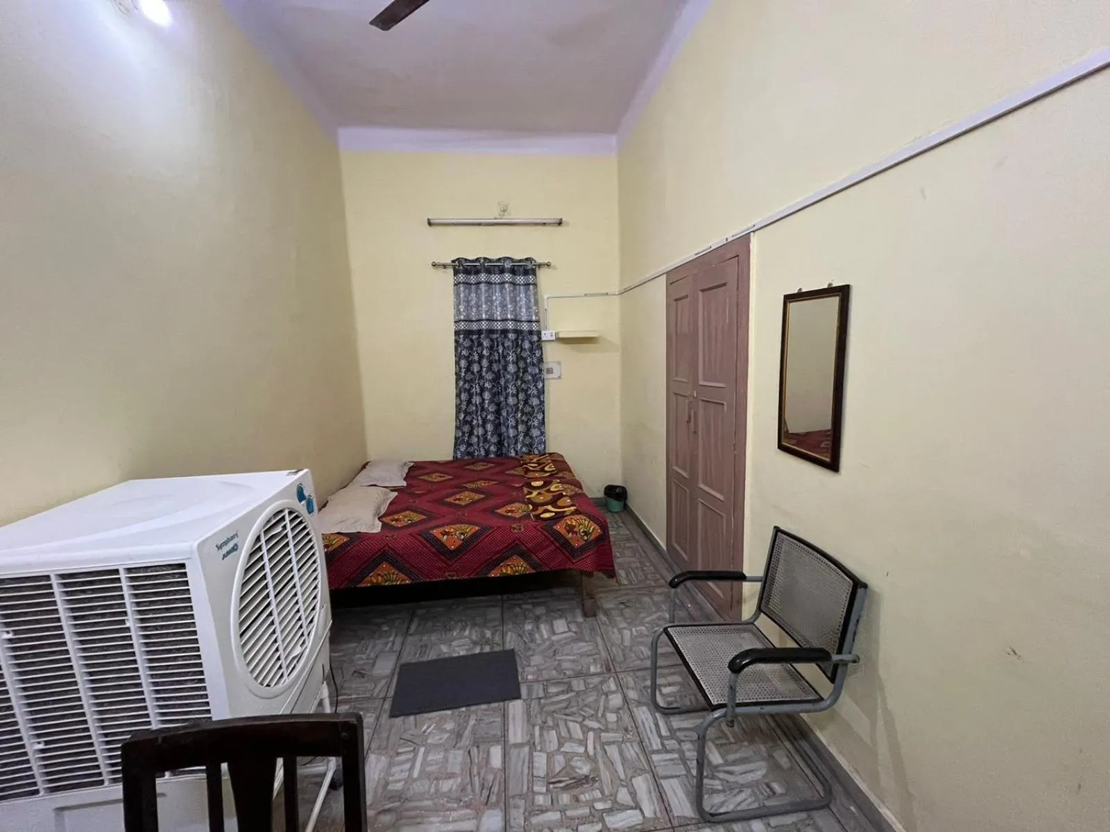 Bed in Vishwa Deva Homestay