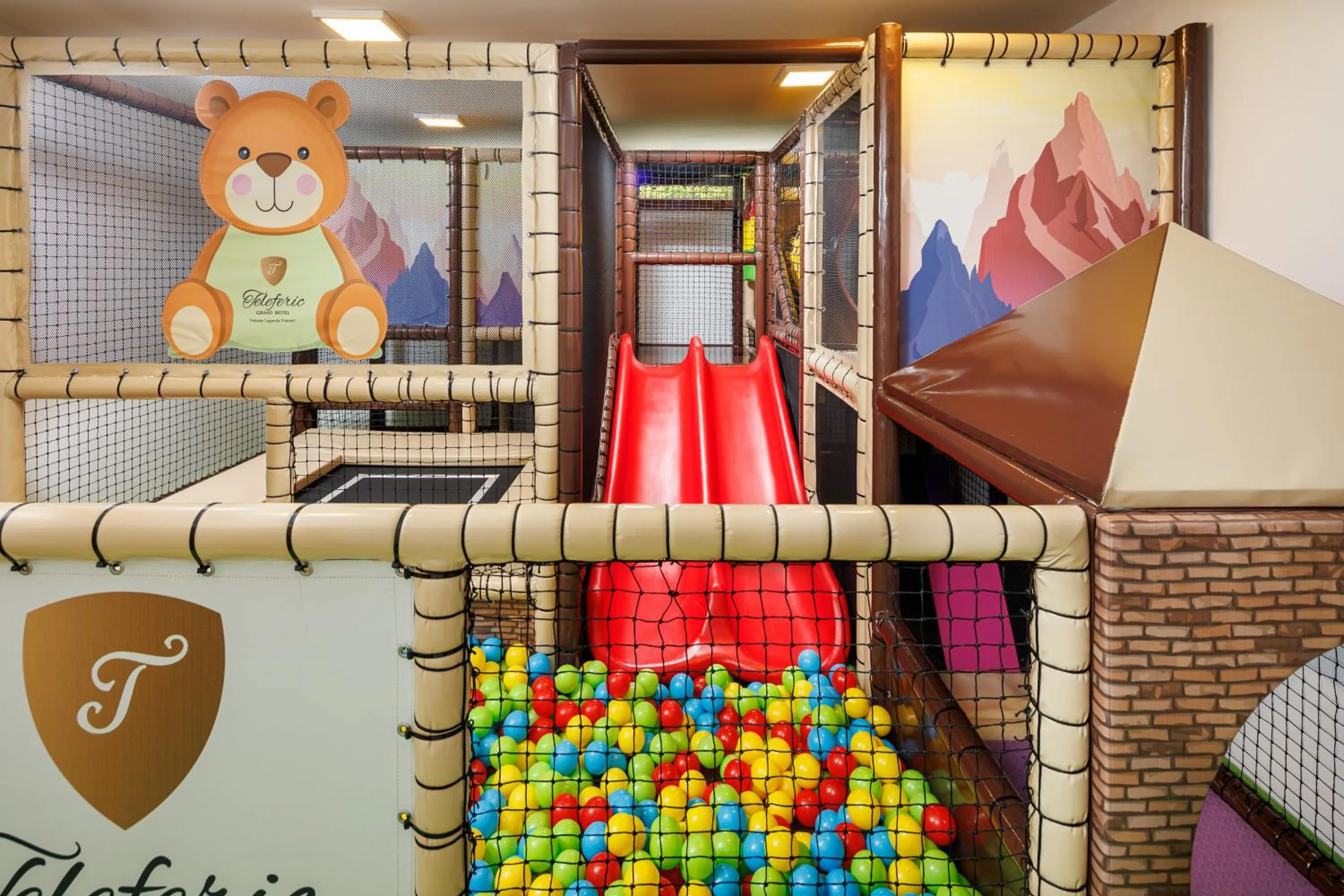 Children play ground in Teleferic Grand Hotel