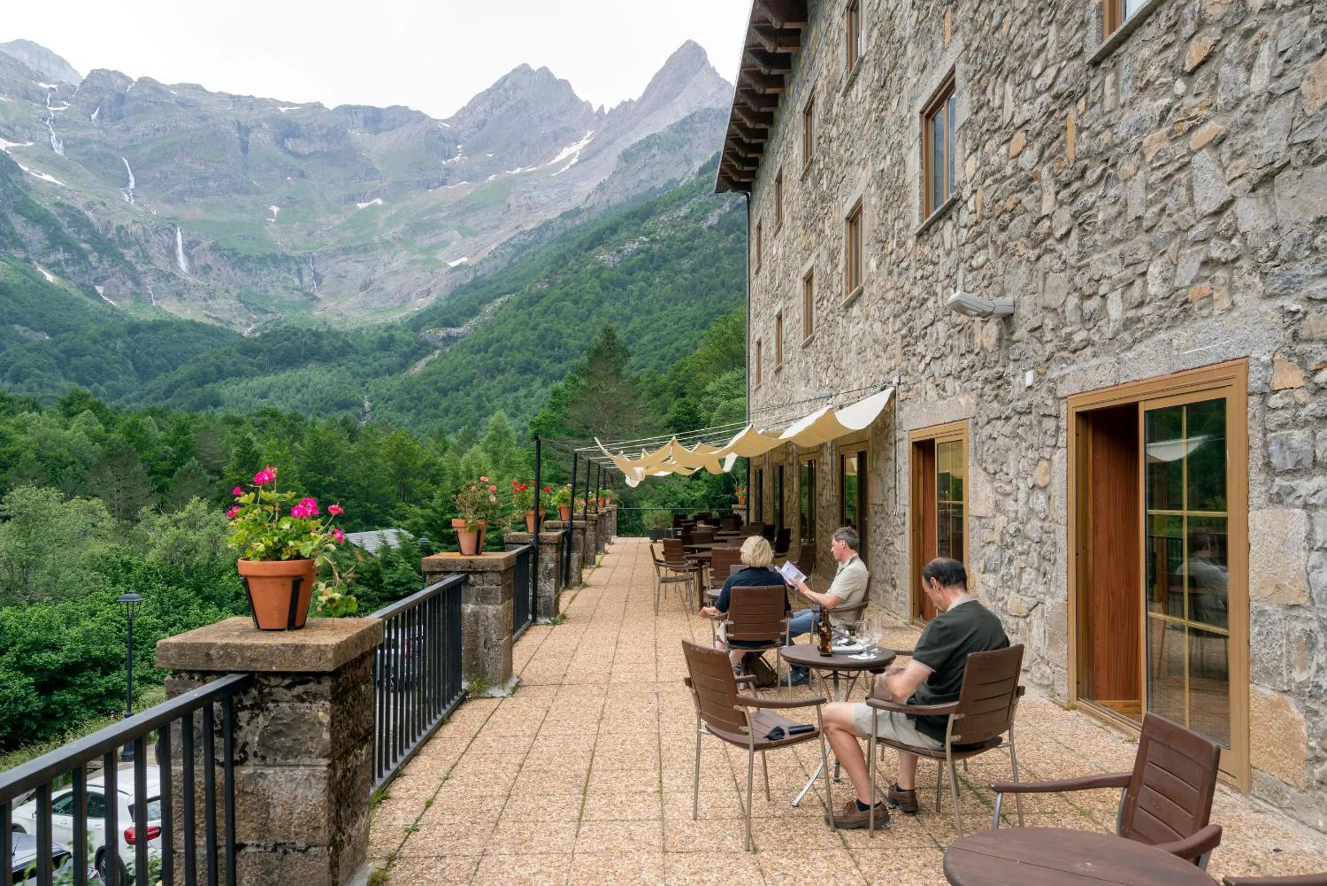 Balcony/Terrace in Parador de Bielsa