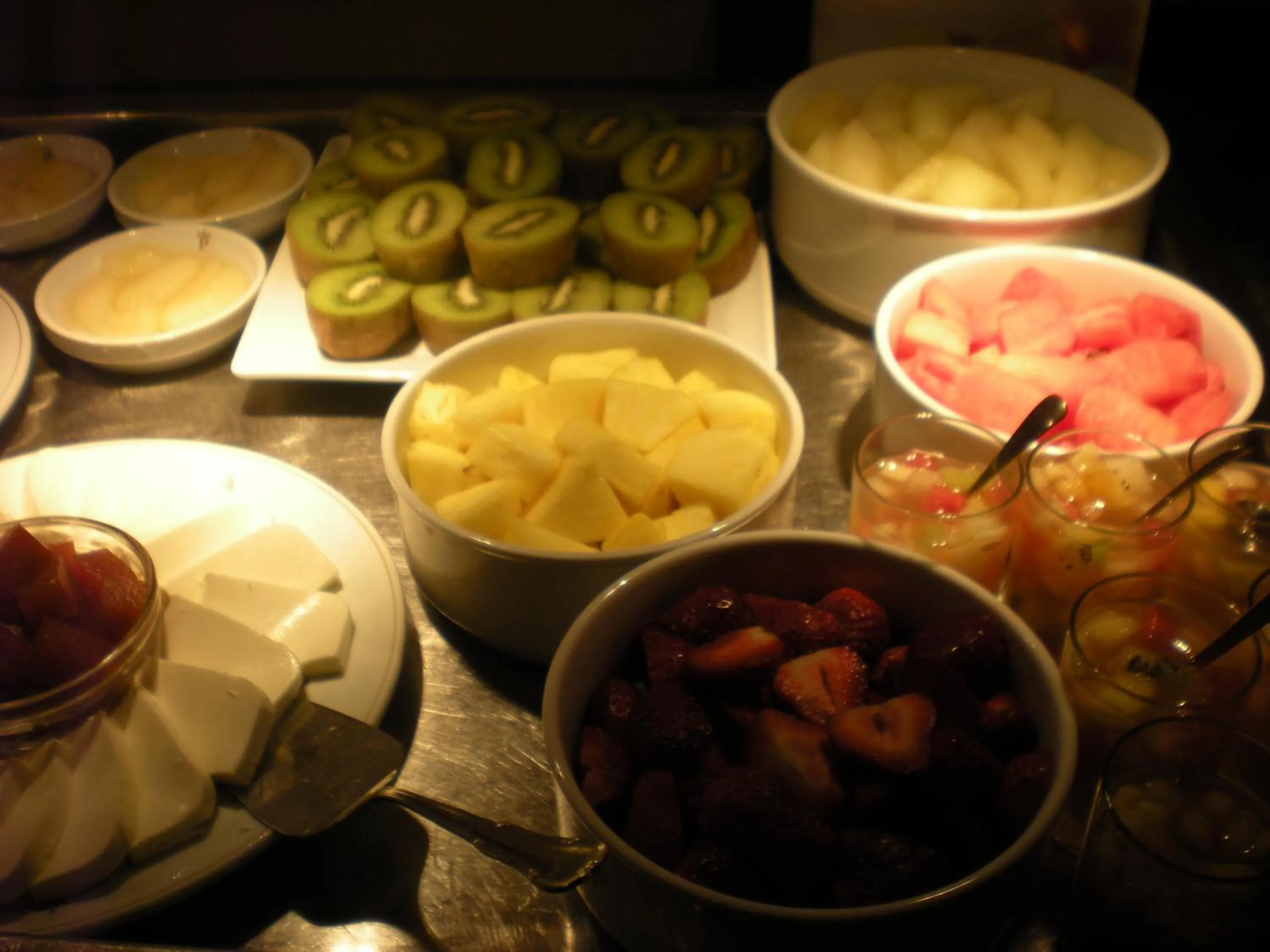 Buffet breakfast in Parador de Bielsa