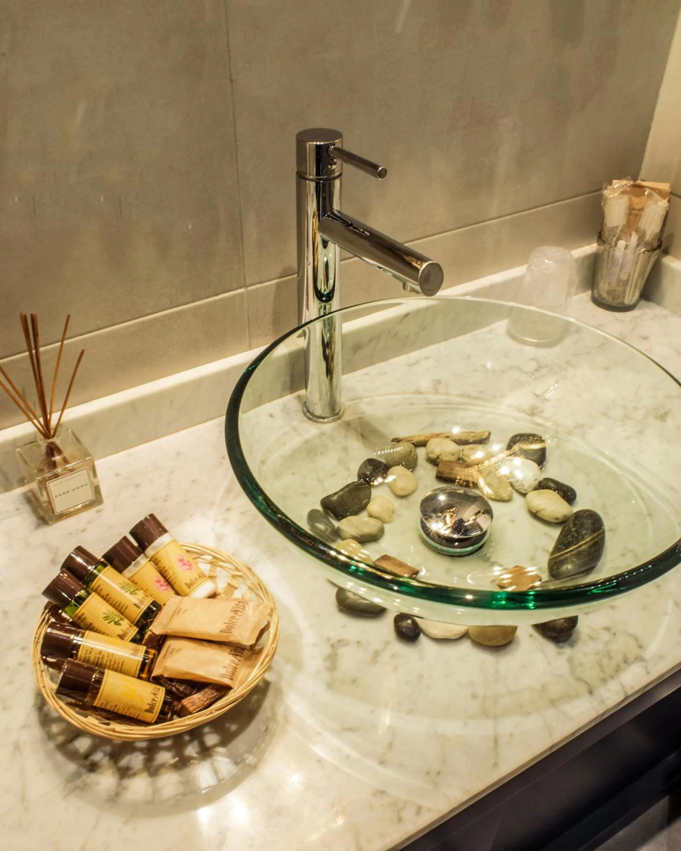 Decorative detail in Vaticano Julia Guest House