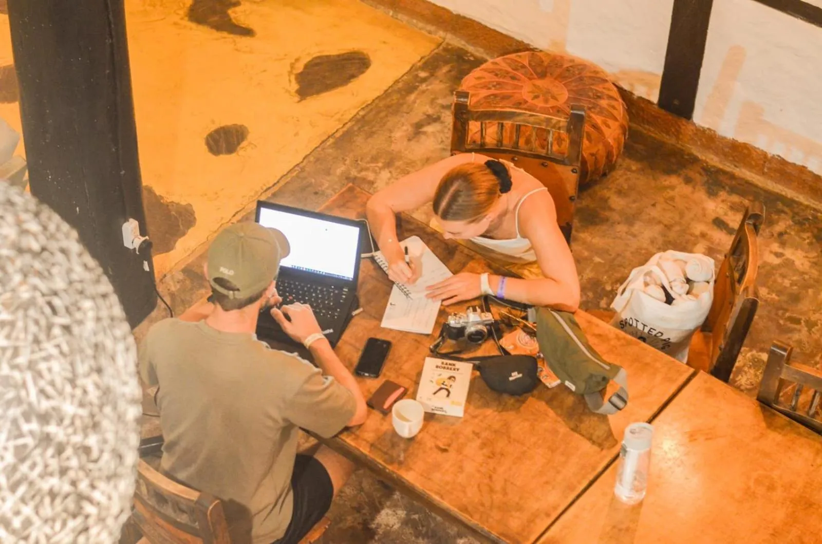 Living room in Coffee Tree Boutique Hostel