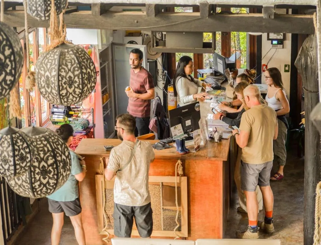 Lobby or reception in Coffee Tree Boutique Hostel