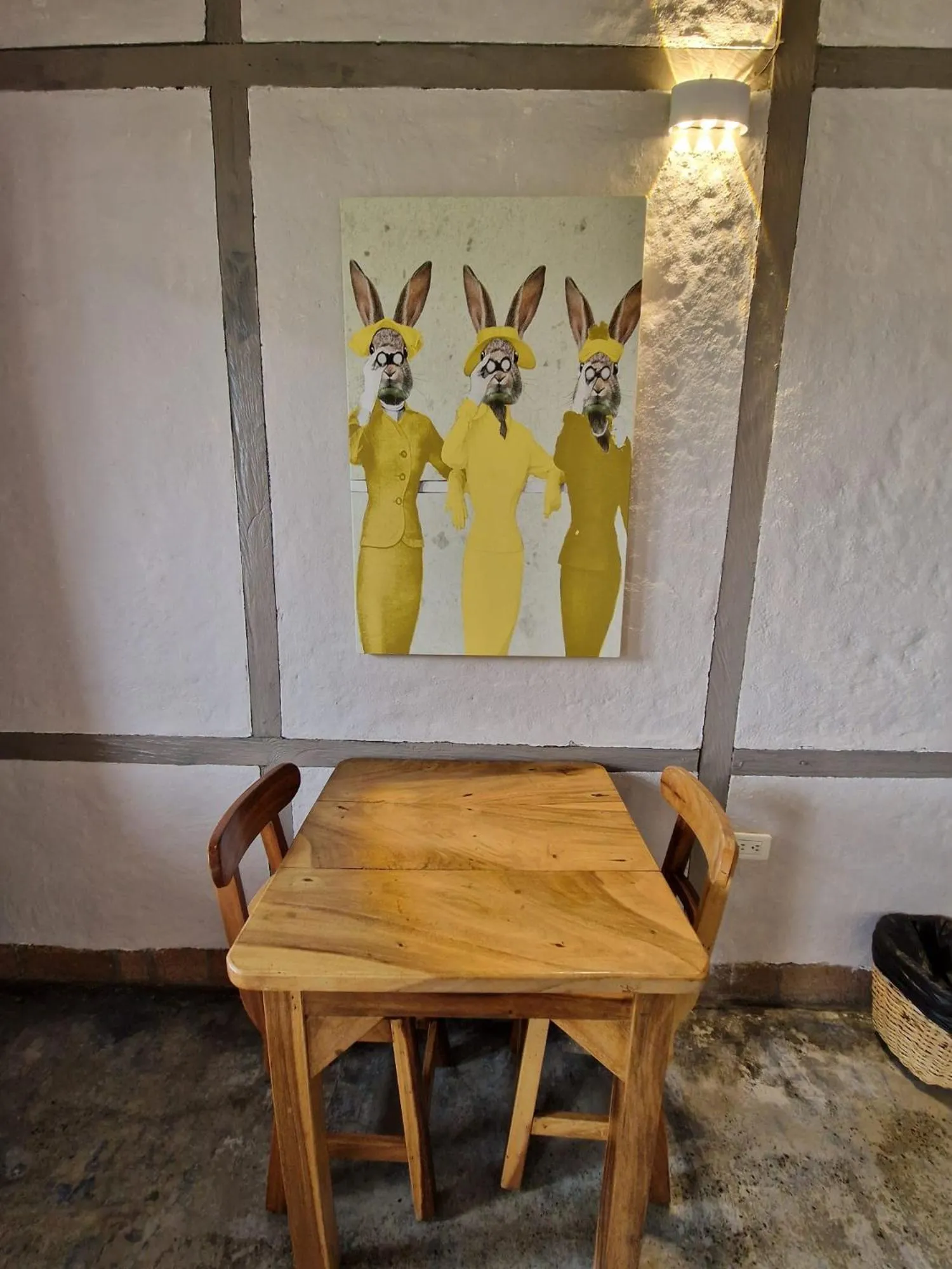 Dining area in Coffee Tree Boutique Hostel