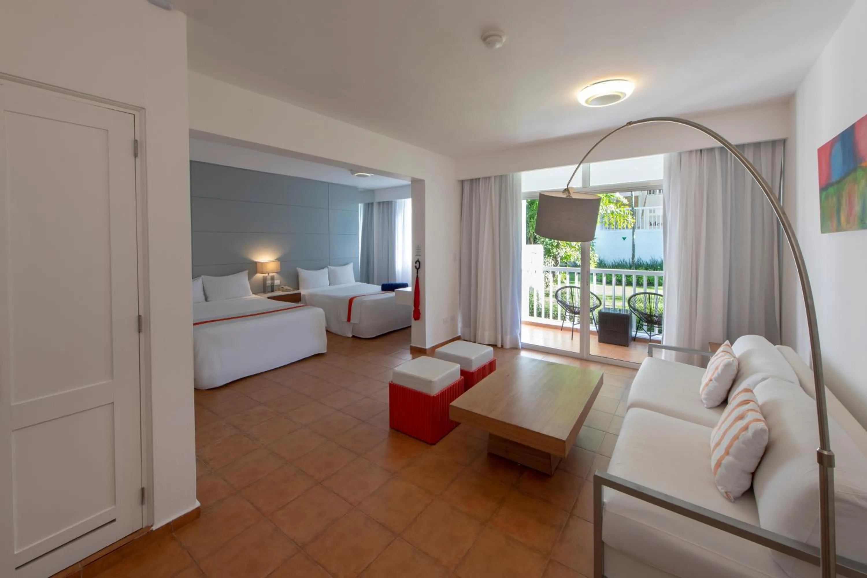 Seating area in Viva Heavens by Wyndham, A Trademark All Inclusive