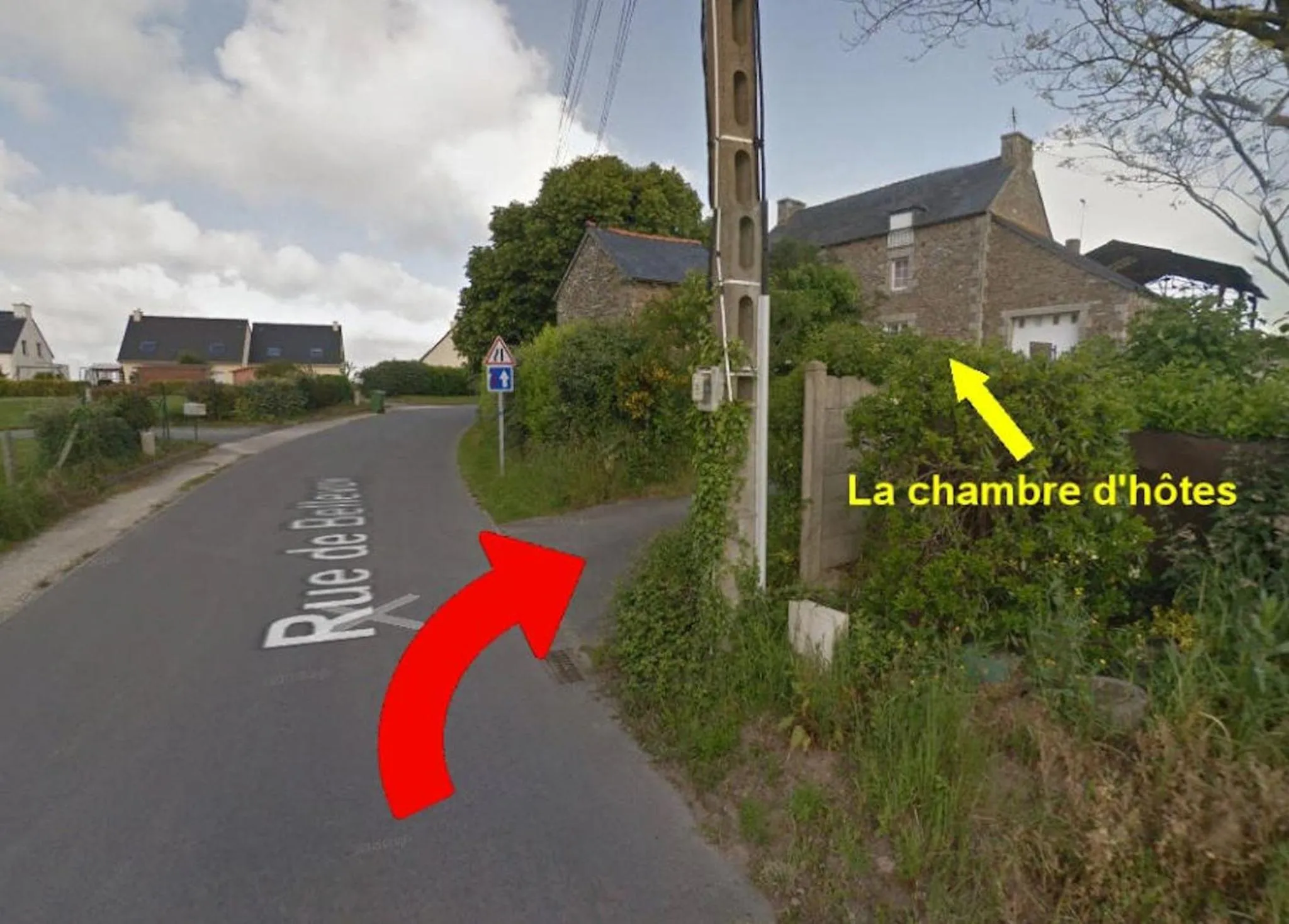 Property building in Chambre D'hôtes De Bellevue