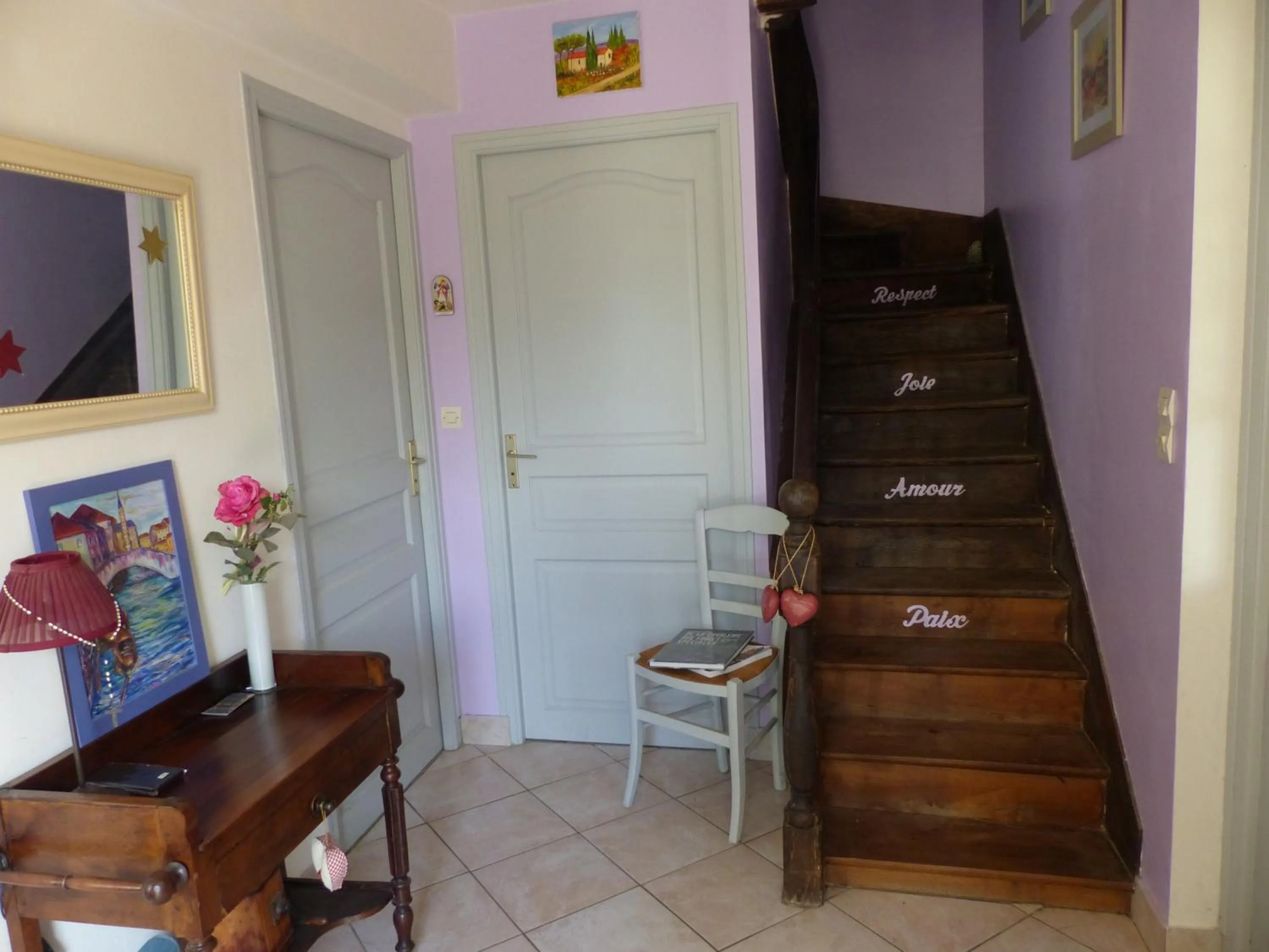 Lobby or reception in Chambre D'hôtes De Bellevue