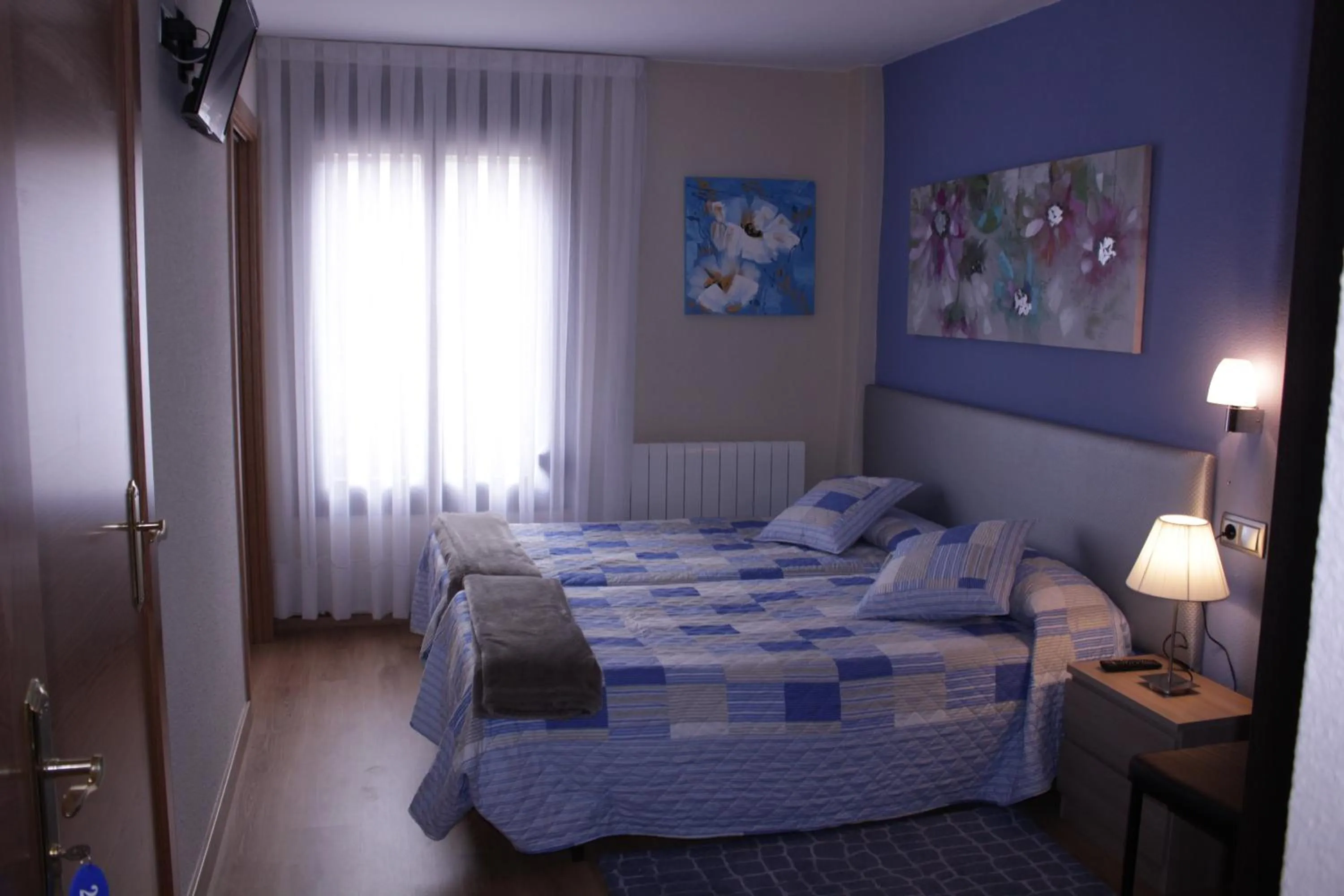 Decorative detail, Bed in Hotel Parras Arnedillo