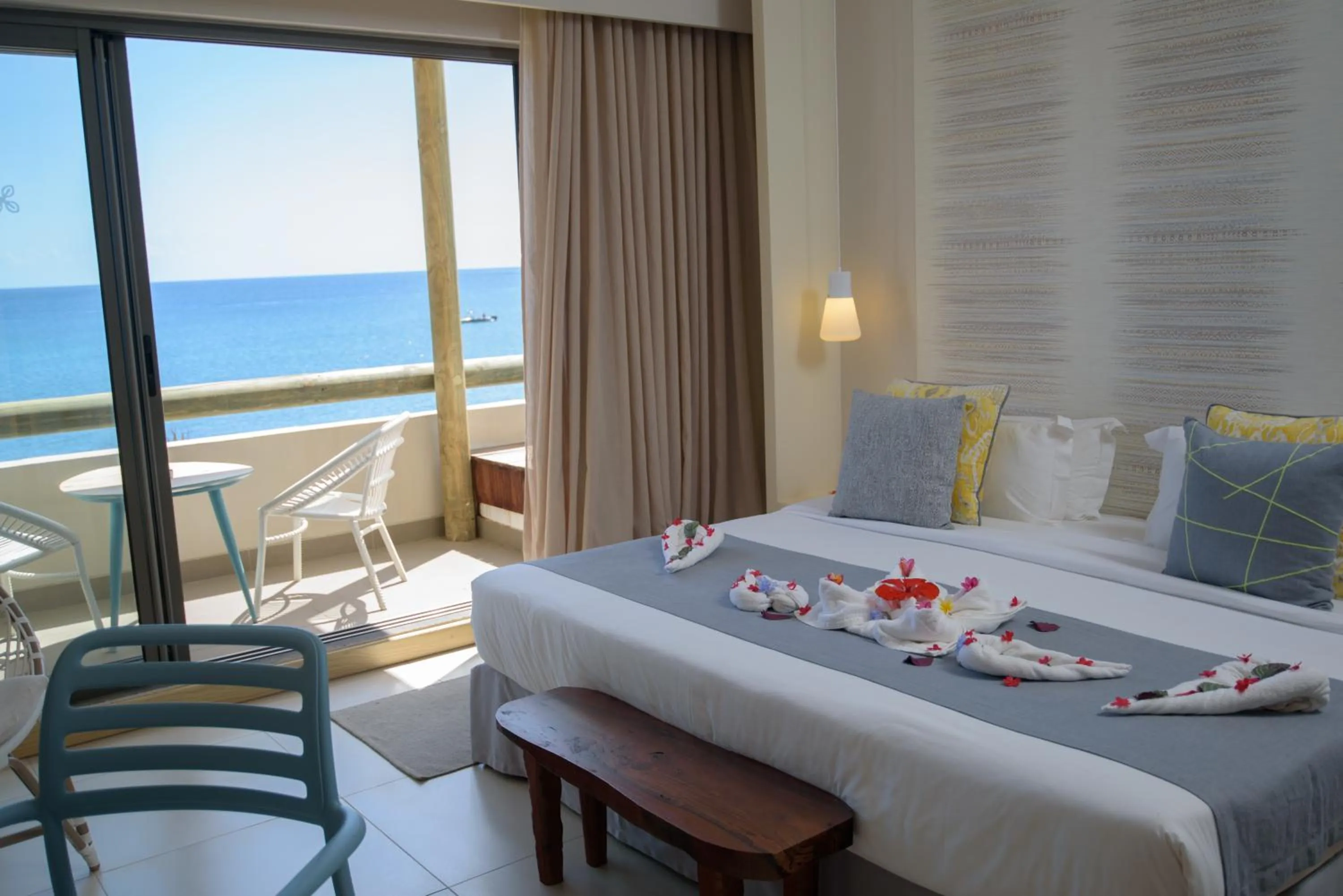 Bed in Anelia Resort & Spa