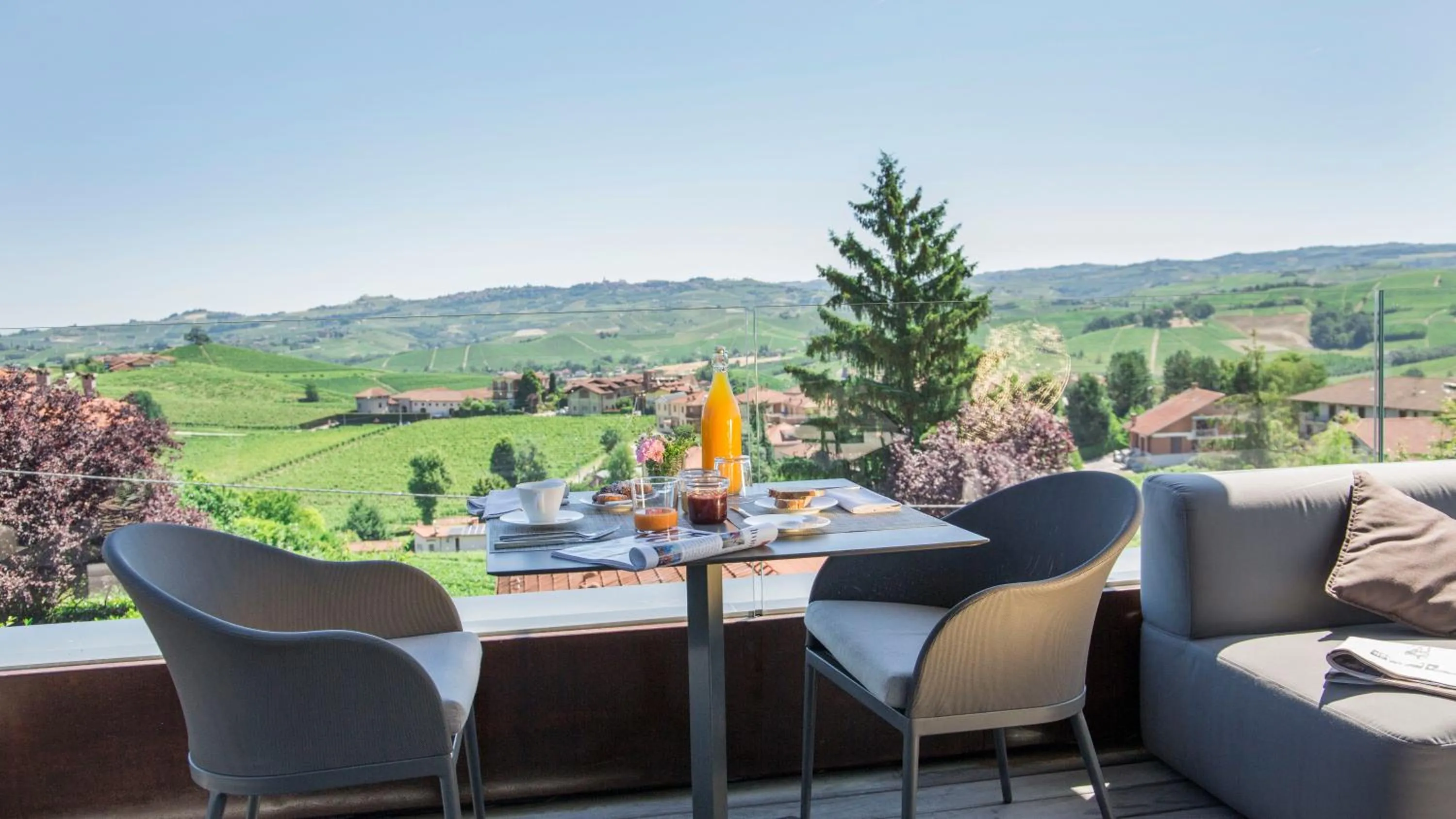 Bird's eye view in Arborina Relais