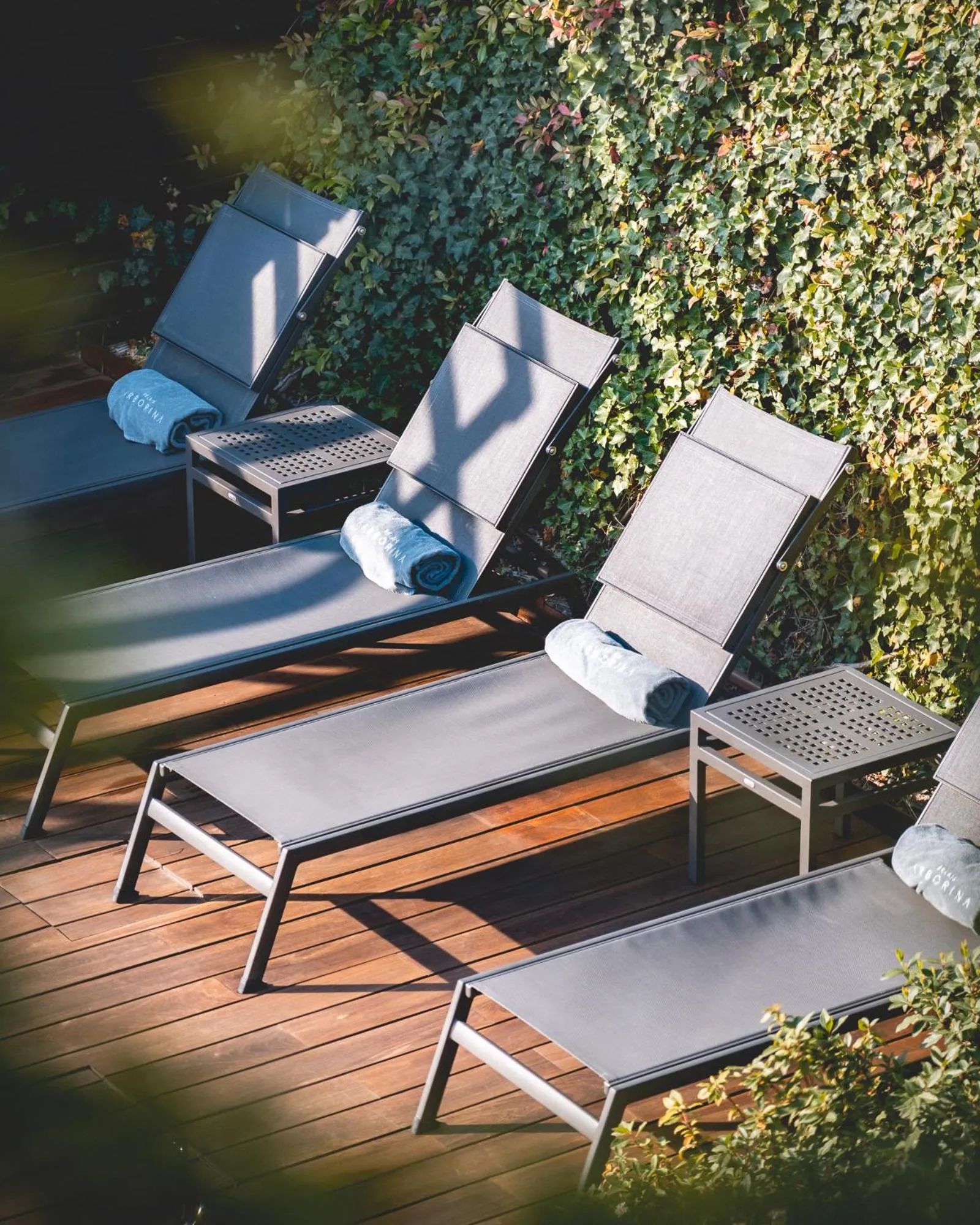 Swimming pool in Arborina Relais