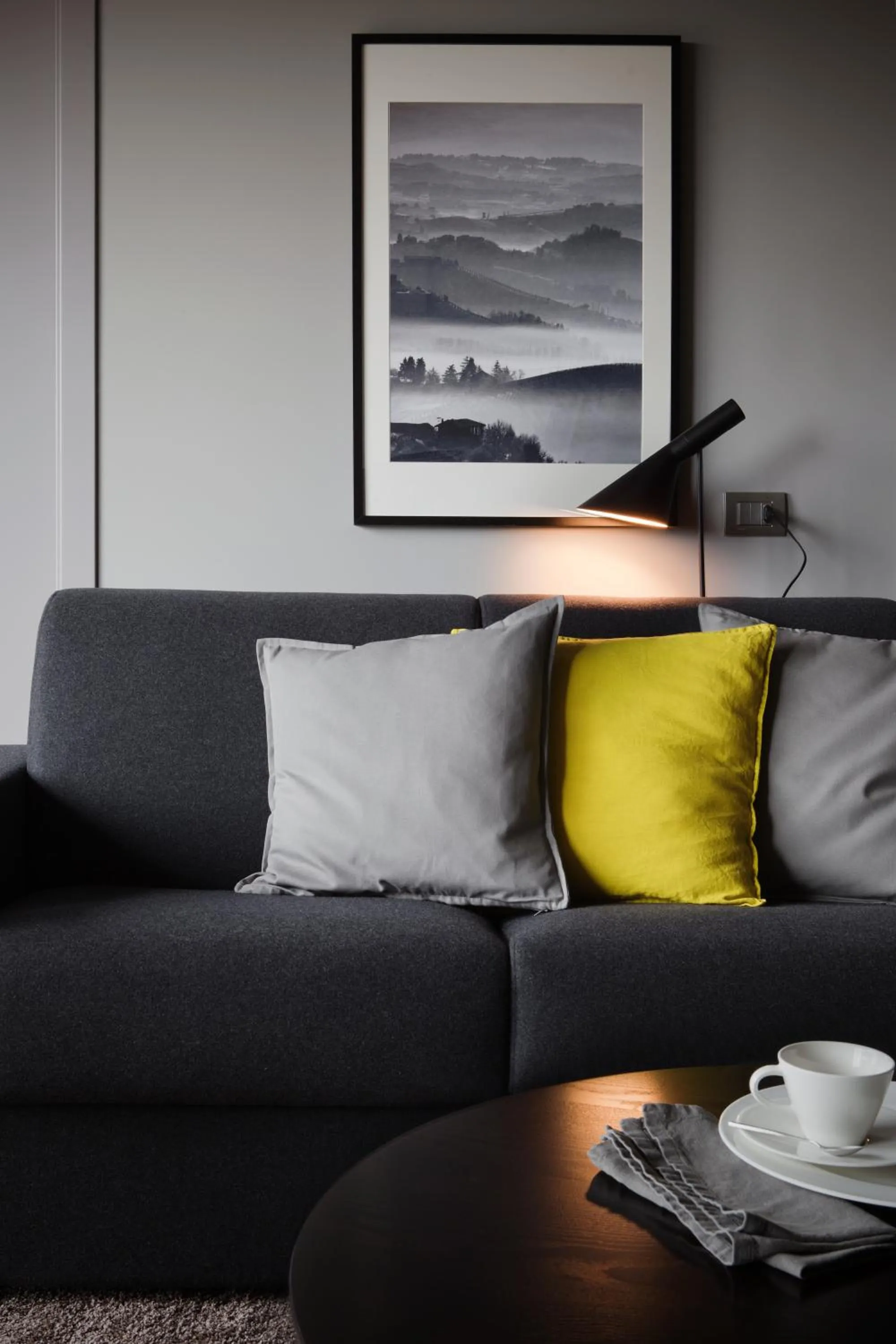 Seating area in Arborina Relais