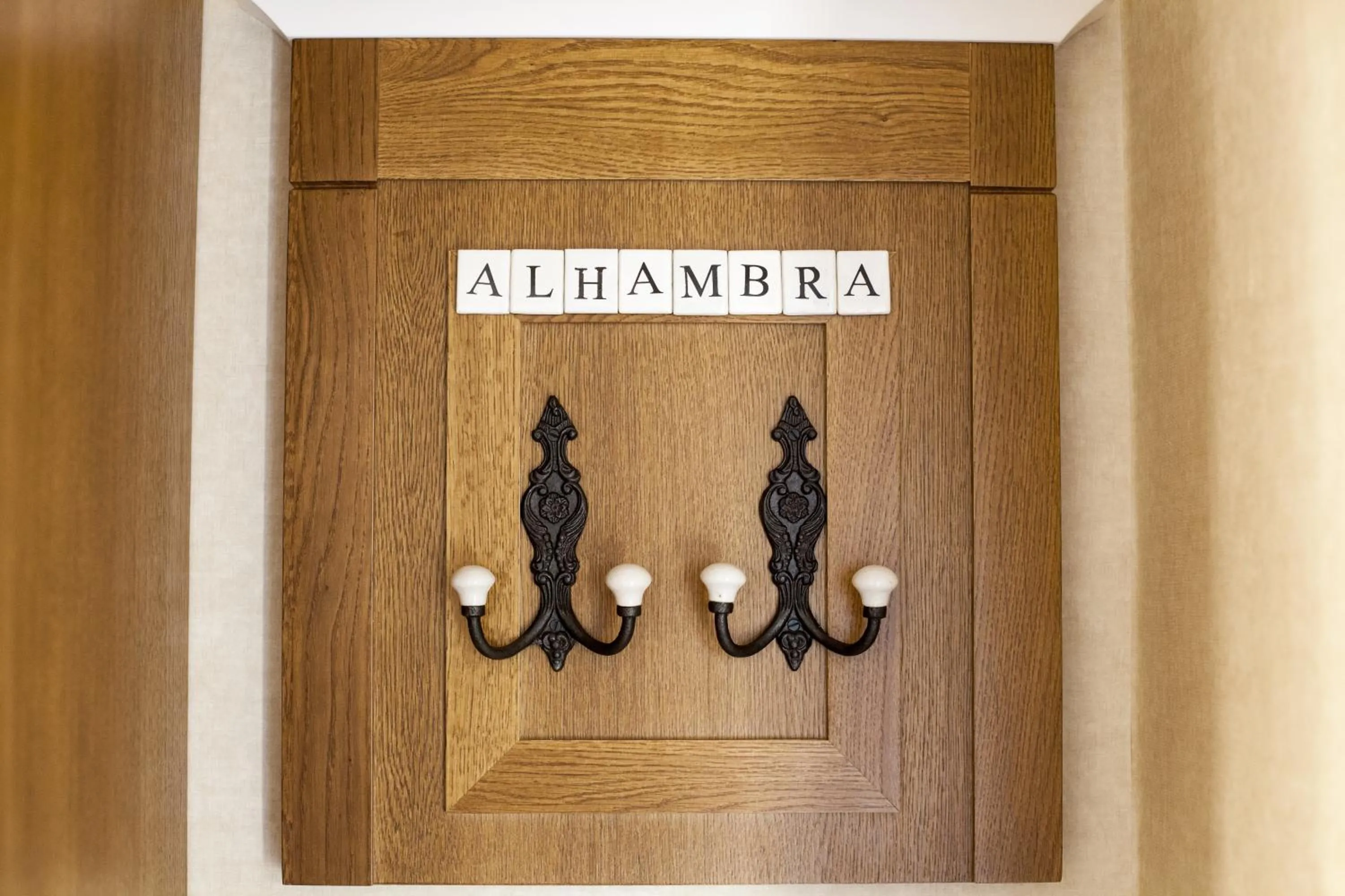 Decorative detail in Hotel Alhambra