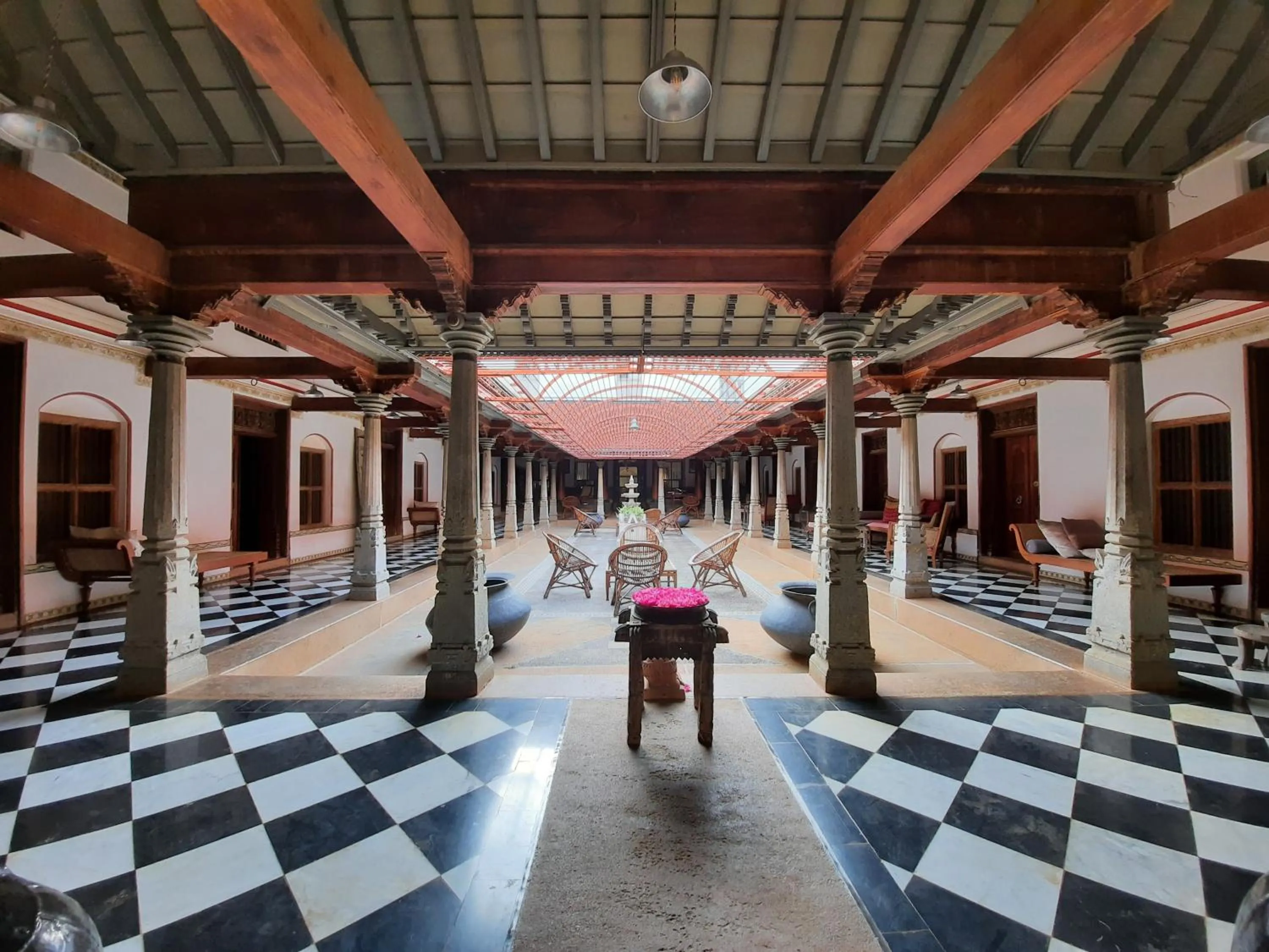 Property building in Saratha Vilas Chettinad